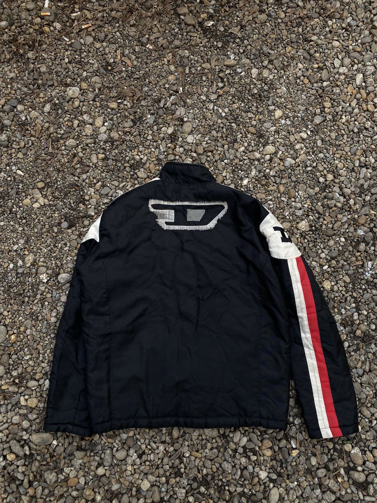 Diesel × Vintage Vintage Diesel Back Embroidered Logo Jacket Size US L / EU 52-54 / 3 - 1 Thumbnail