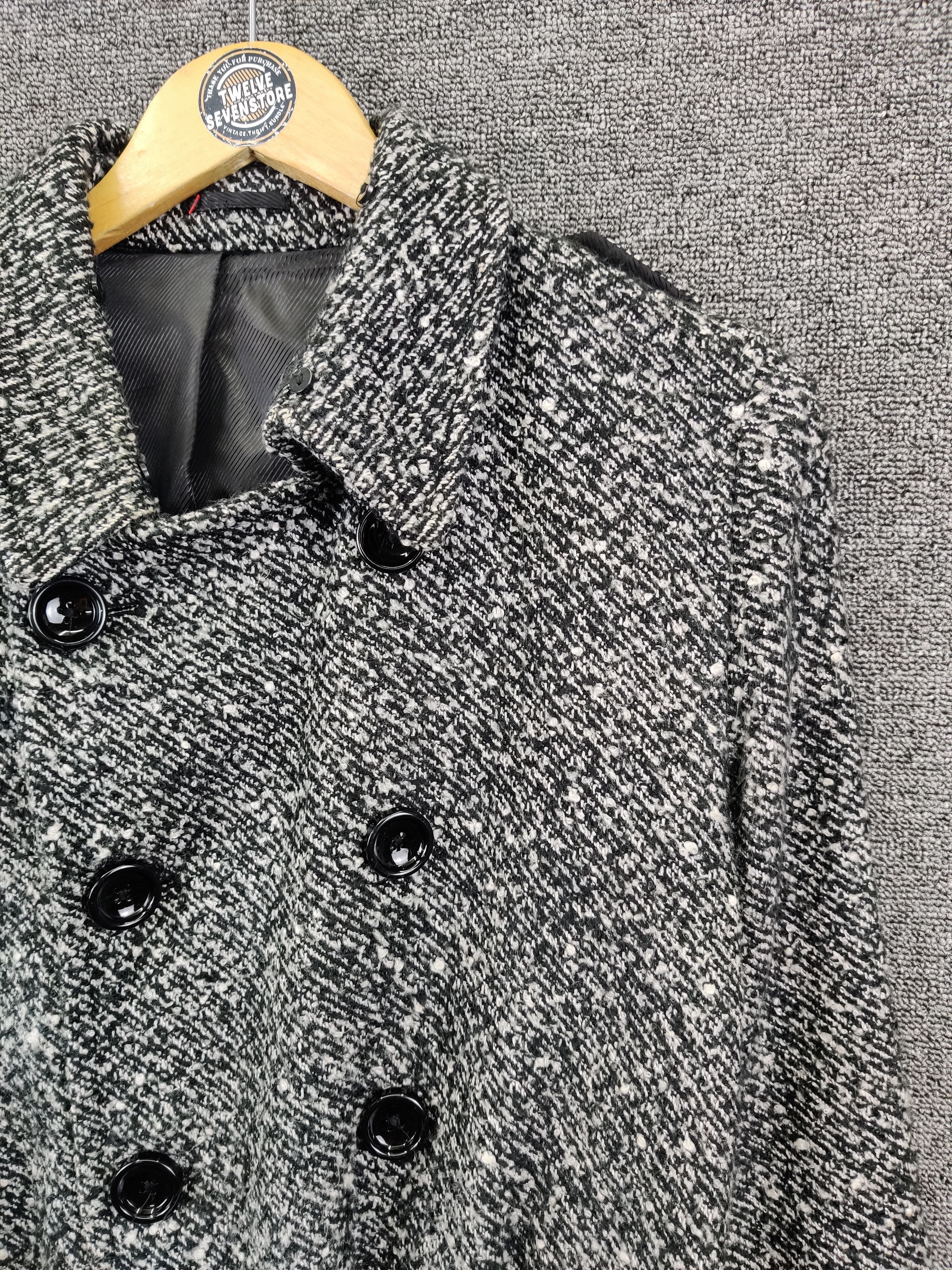 semanticdesign Semantic Design Double Breasted Belted Long Coat Size M / US 6-8 / IT 42-44 - 6 Thumbnail