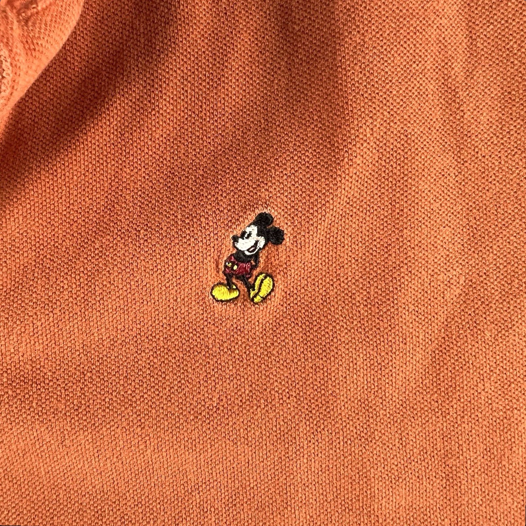 Disney Disney Parks Shirt Men's S Orange Mickey Mouse Polo Authentic Original Size US S / EU 44-46 / 1 - 4 Thumbnail