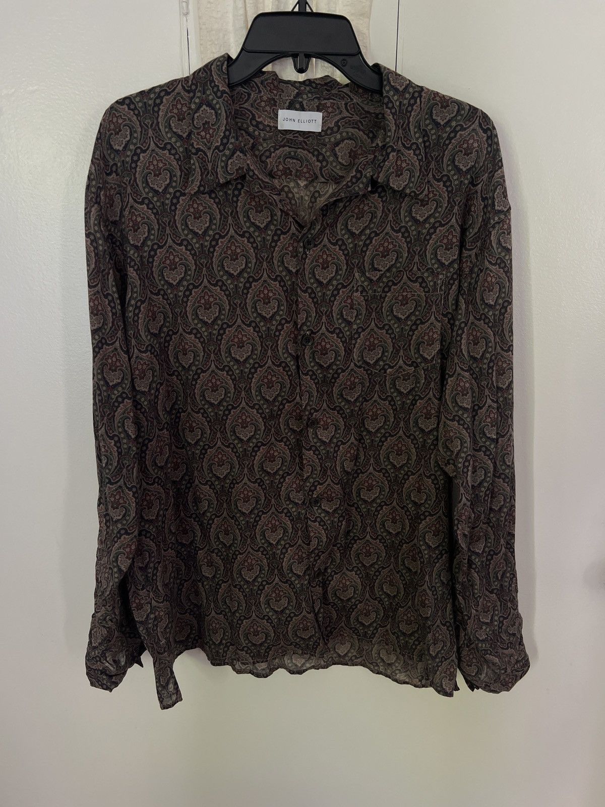 John Elliott John Elliot paisley print shirt Size US L / EU 52-54 / 3 - 1 Thumbnail