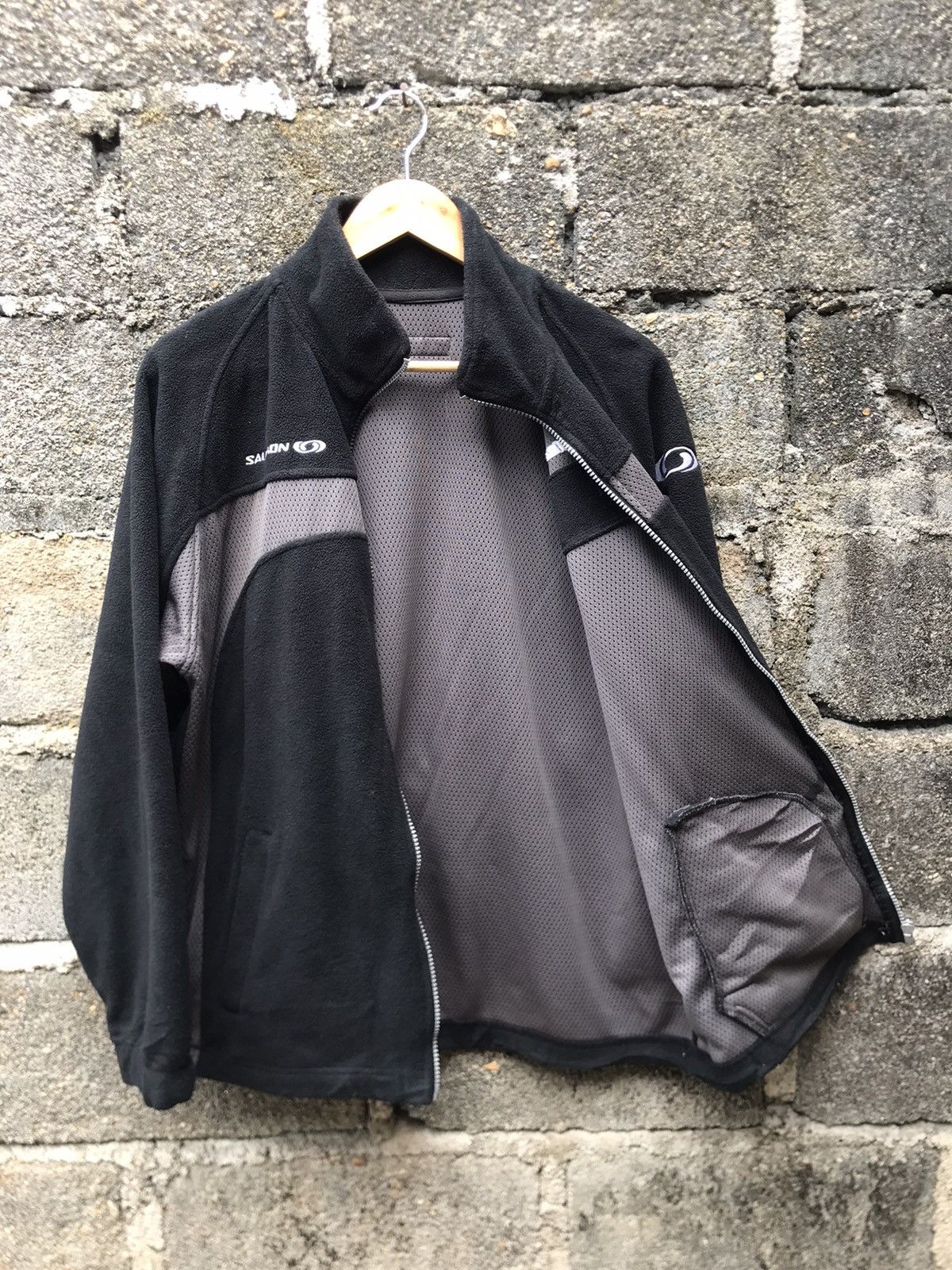 Salomon ⚡️Vintage Salomon Blizzak Bridgestone Fleece Sweater Jacket Size US M / EU 48-50 / 2 - 6 Thumbnail
