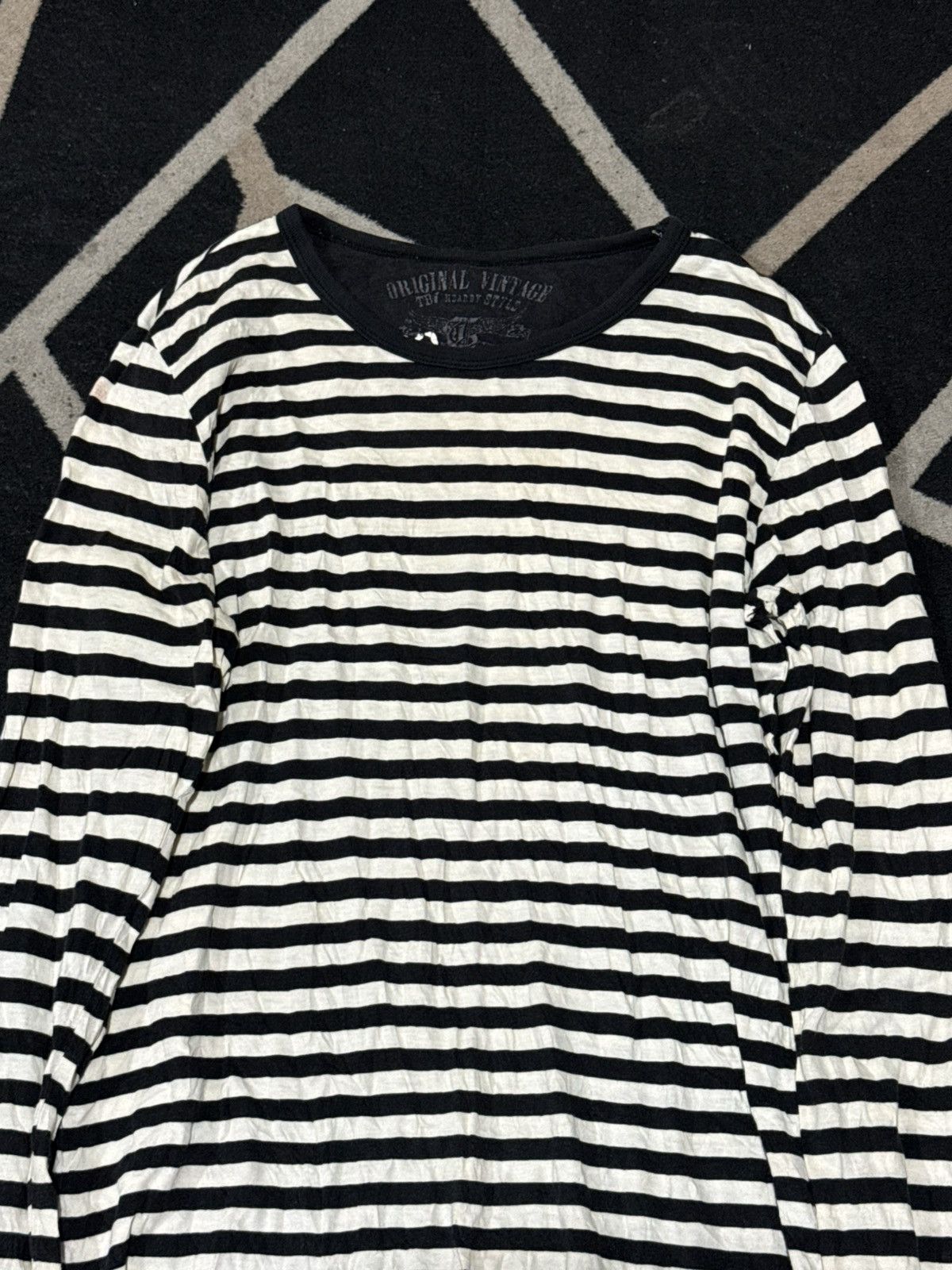 If Six Was Nine Long Sleeve Stripe Japanese Style Tbj Size US M / EU 48-50 / 2 - 3 Thumbnail