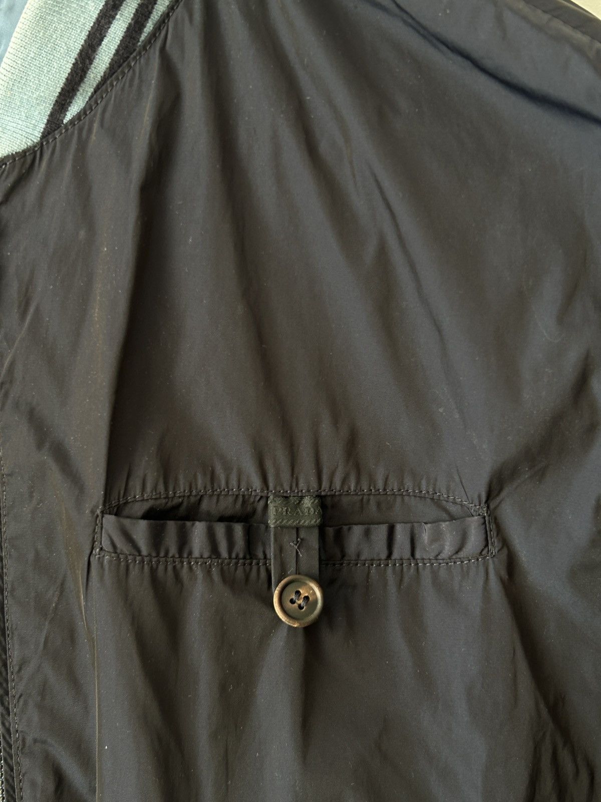 Prada Prada reversible nylon bomber blue navy new collection Size US S / EU 44-46 / 1 - 12 Thumbnail