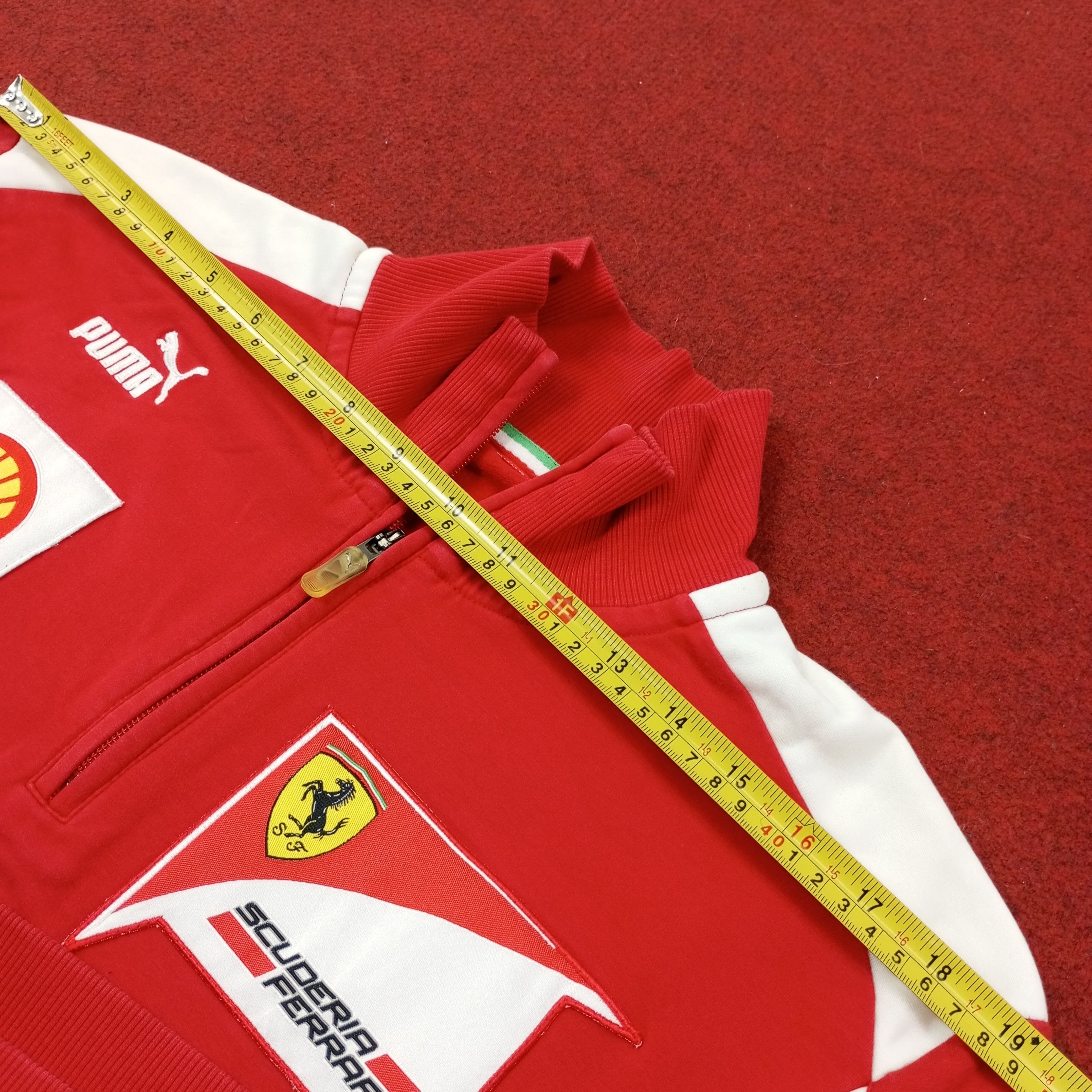 Ferrari Puma Ferrari Pirelli Half Zipper Sweatshirt c234n20 Size US M / EU 48-50 / 2 - 10 Thumbnail