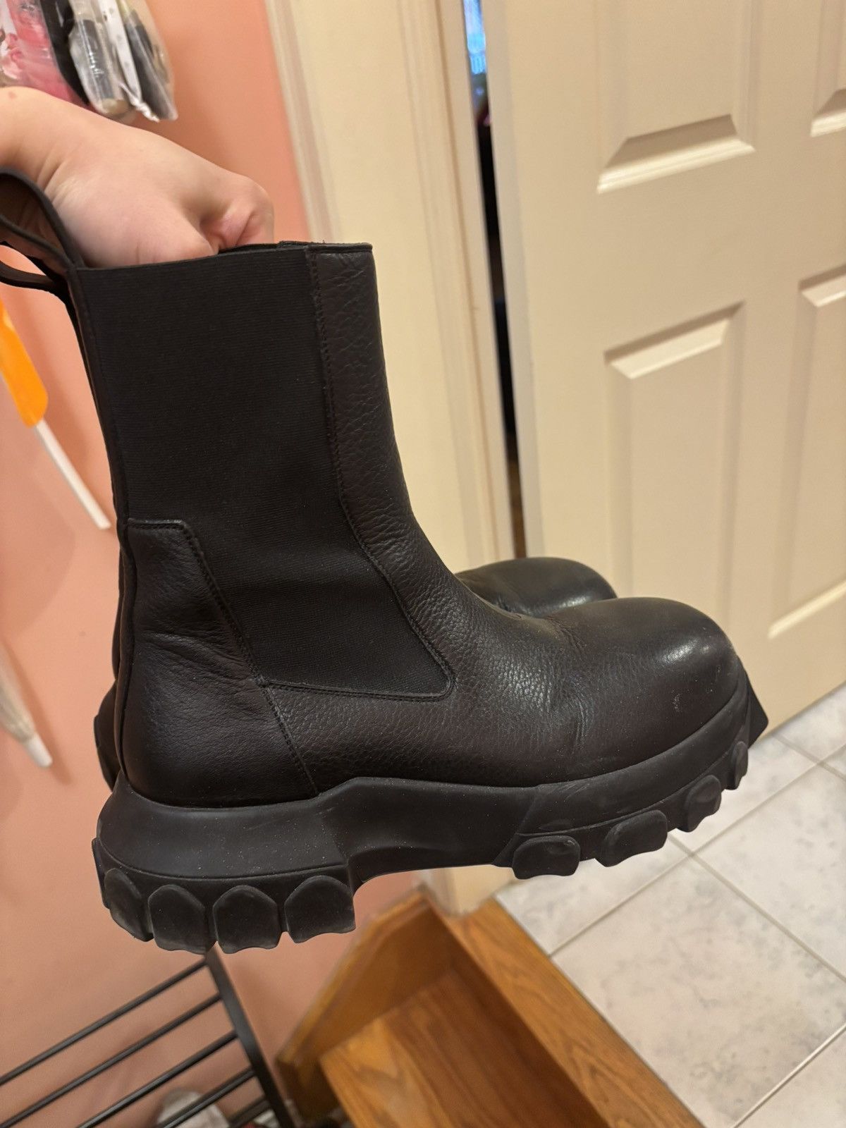 Rick Owens Rick owens beetle bozo tractor boots Size US 10 / EU 43 - 1 Thumbnail