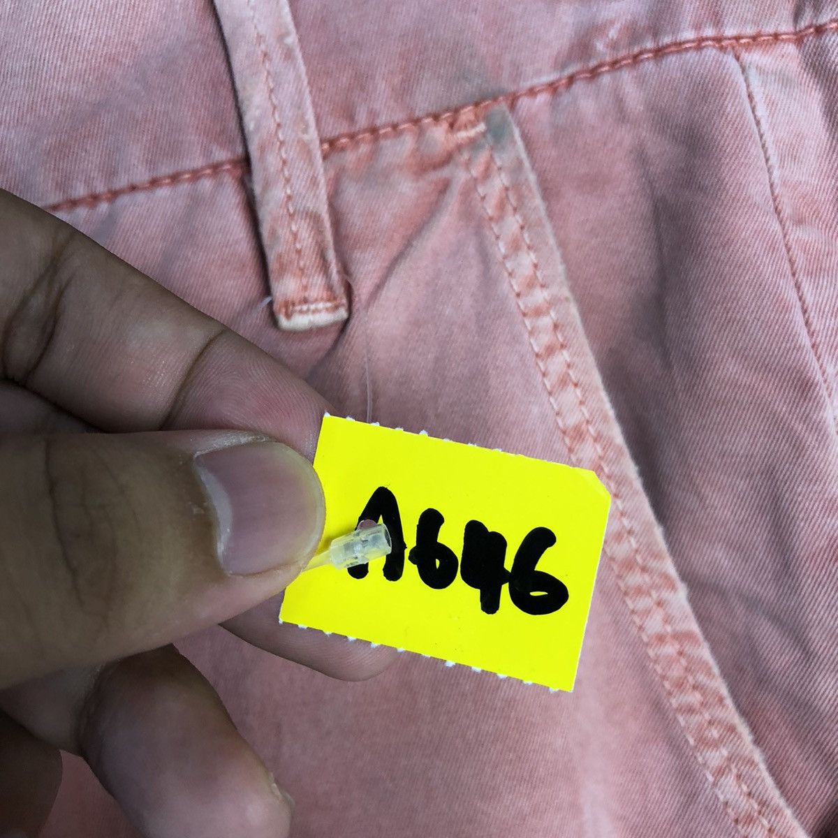 Japanese Brand × Vintage Man Gas Pink vintage Casual cargo Pants #A646 Size US 29 - 10 Thumbnail