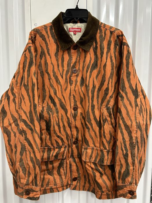 Supreme Supreme Barn Coat Tiger Stripe | Grailed