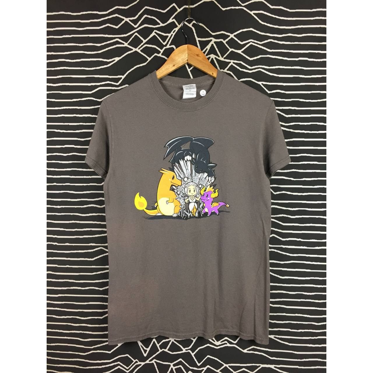 Gildan Game Of Thrones Dragon Mash-Up Graphic Cartoon Tee Size US S / EU 44-46 / 1 - 1 Thumbnail