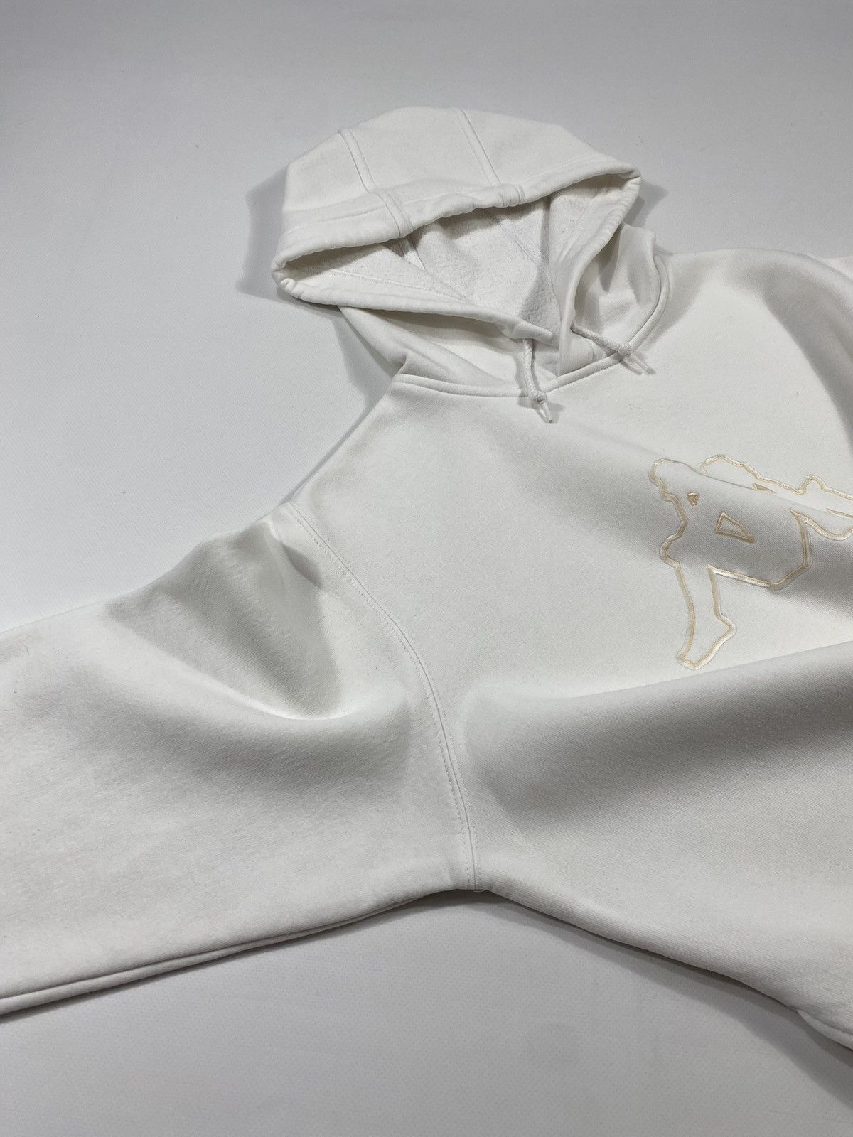 Kappa LASTDROP🔥 Vintage Y2K Kappa Big Logo Embroidery White Hoodie Size US M / EU 48-50 / 2 - 8 Thumbnail