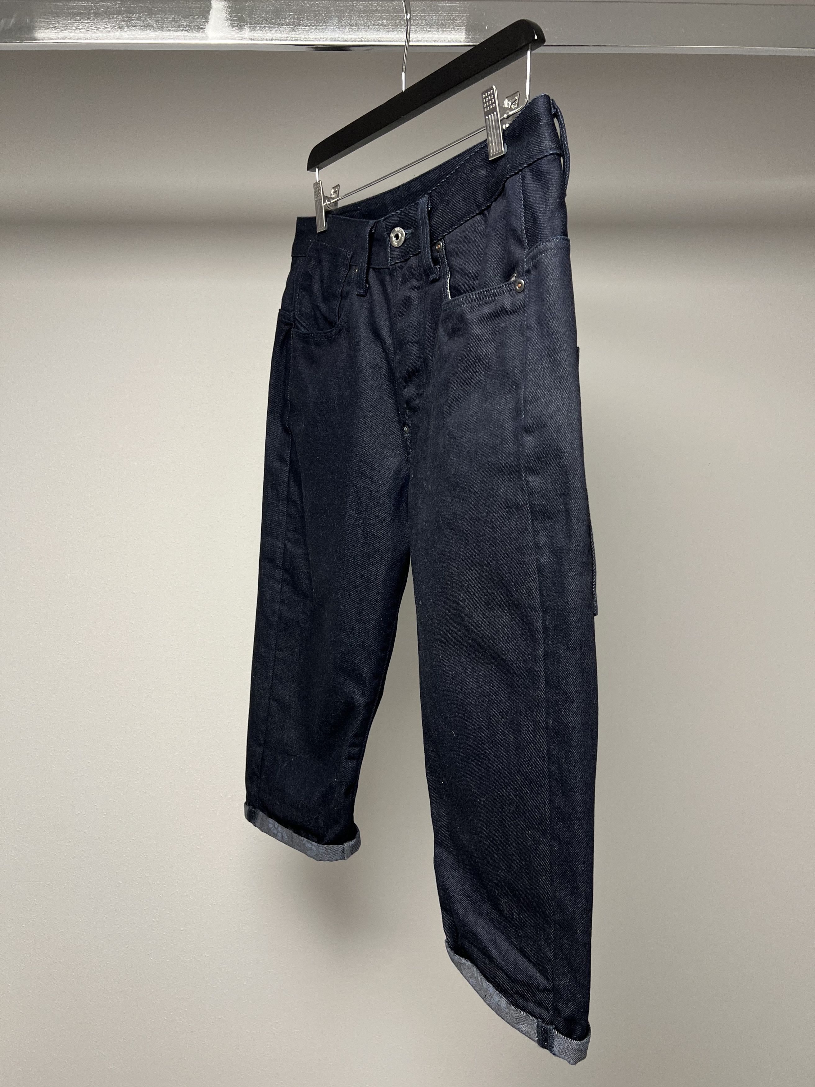 G-Star × Pharrell NEW, G-STAR ORIGINALS RAW LOW CROTCH DENIM SHORTS Size US 30 / EU 46 - 5 Thumbnail