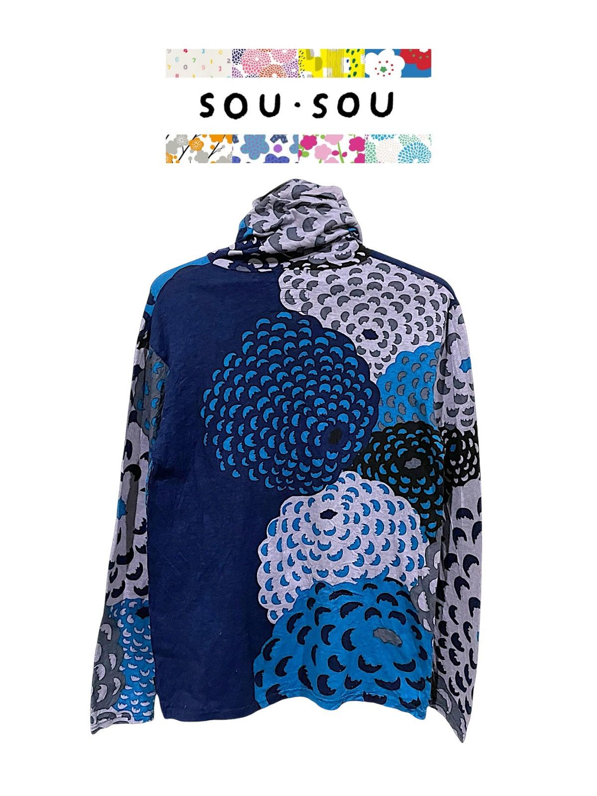 Art Comes First × Japanese Brand × SOU SOU Sou Sou Pop Textile Designed Hand Printed Shirts Size US S / EU 44-46 / 1 - 3 Thumbnail