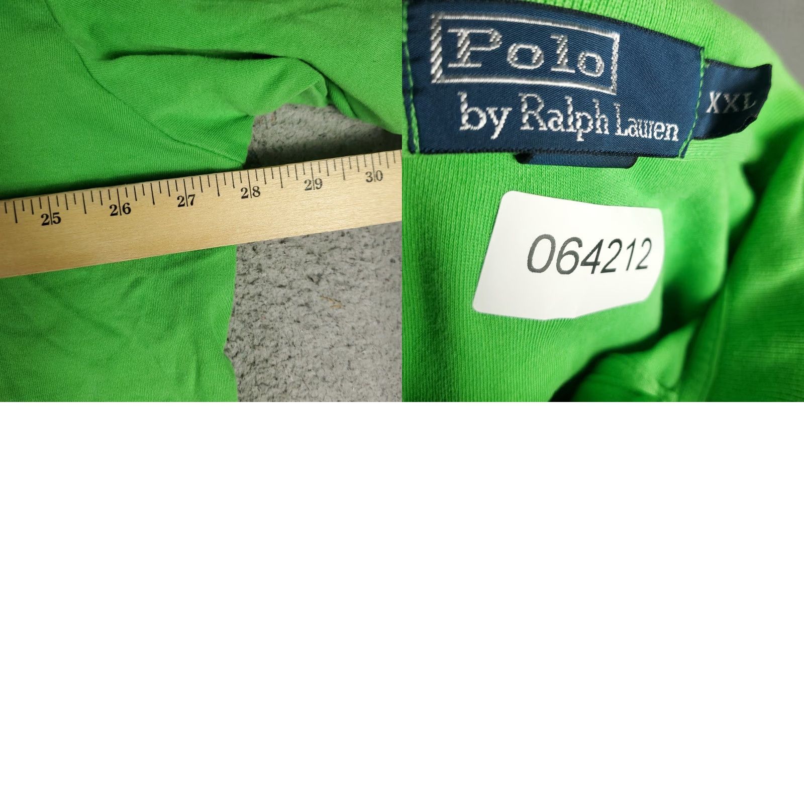 Ralph Lauren Ralph Lauren Polo Shirt Mens 2XL Green Solid Casual Short Sleeve Activewear Size US XXL / EU 58 / 5 - 8 Thumbnail