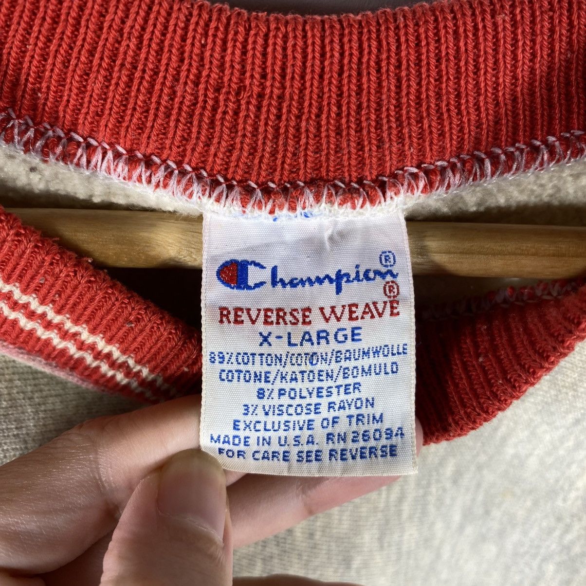 Champion Vintage 90's CHAMPION REVERSE WEAVE Mach 1 & 2 Crewneck Size US XL / EU 56 / 4 - 9 Thumbnail