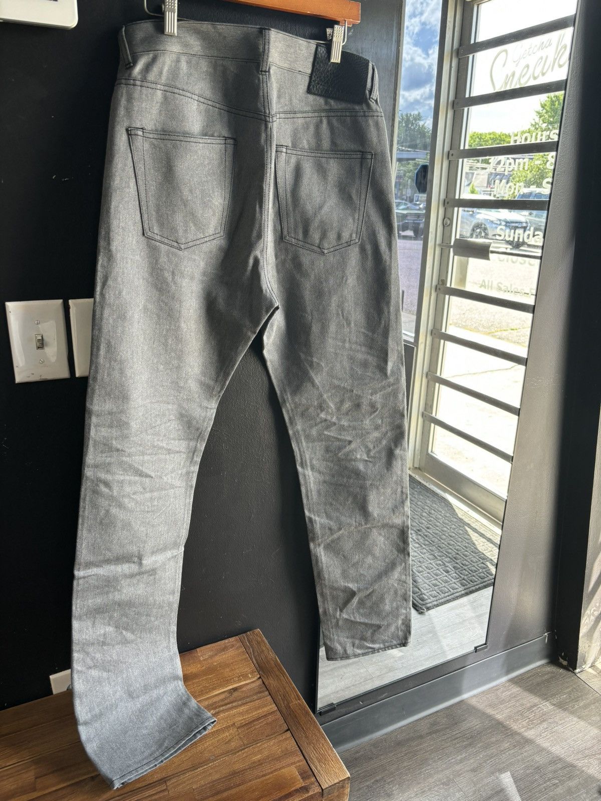 Rick Owens FIRM PRICE**Rick Owens DRKSHDW Detroit Cut grey jeans Size US 32 / EU 48 - 2 Thumbnail