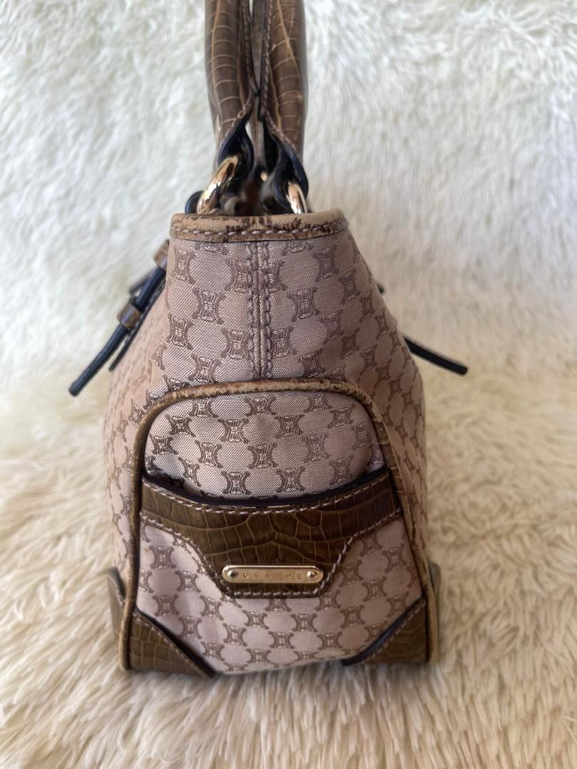 Celine 2008 Celine Macadam Canvas Boogie Handbag Size ONE SIZE - 12 Thumbnail