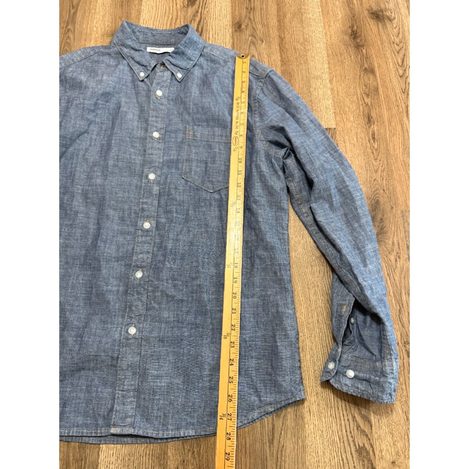 Vintage Sonoma Shirt Mens Size Medium Blue Long Sleeve Button Down Pocket Shirt Size US M / EU 48-50 / 2 - 7 Thumbnail
