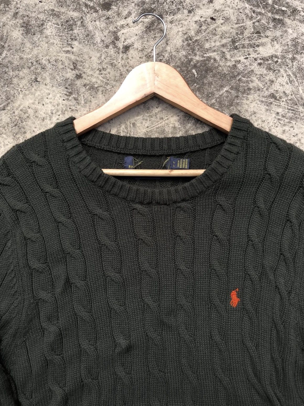 Ralph Lauren Ralph Lauren Knitwear/Cableknit Darkgreen Size US L / EU 52-54 / 3 - 3 Thumbnail