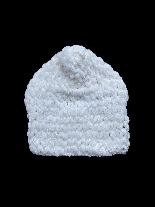 Handmade × Japanese Brand Handmade Knitted Balaclava Ski Mask Bunny Style TikTok Size ONE SIZE - 3 Thumbnail