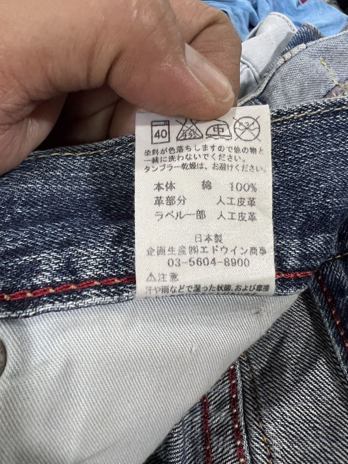 Edwin 🔥Rare Edwin Exclusive Vintage Distressed Denim Size US 29 - 16 Thumbnail