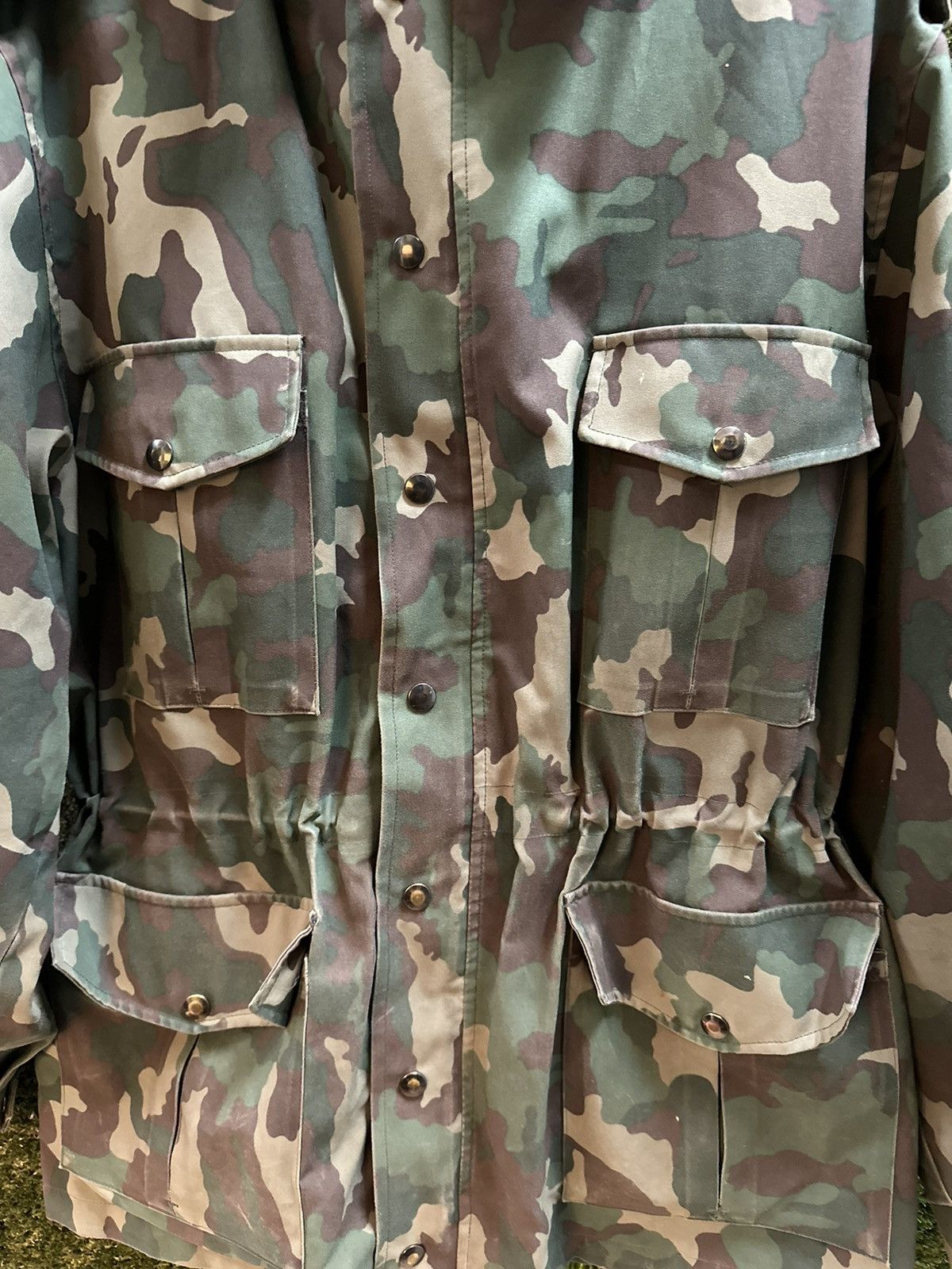 Vintage Vintage Camouflage Military Multi Pocket Jacket Large Size US L / EU 52-54 / 3 - 4 Thumbnail
