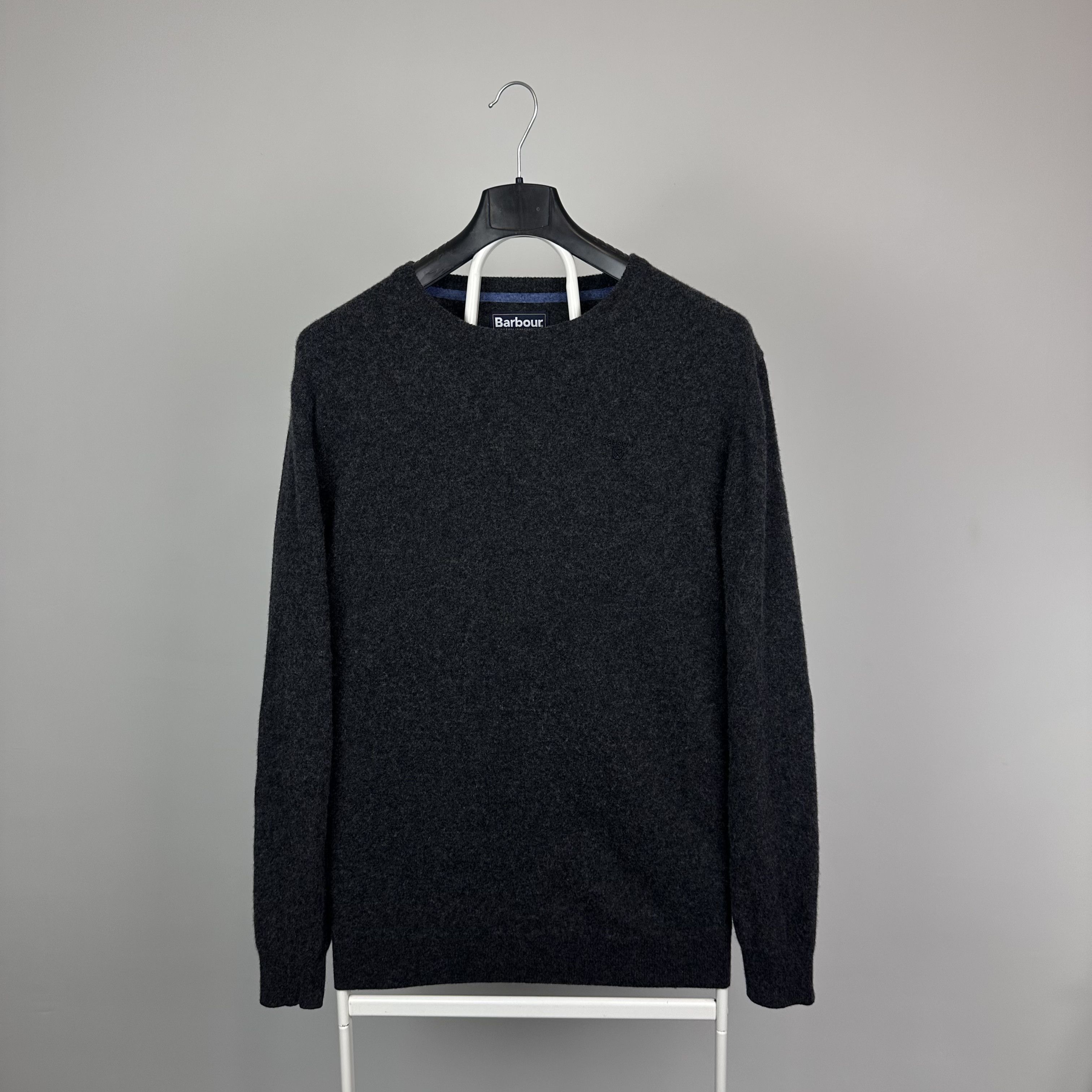 Barbour Barbour sweater men gray logo wool XL XXL Size US XL / EU 56 / 4 - 3 Thumbnail