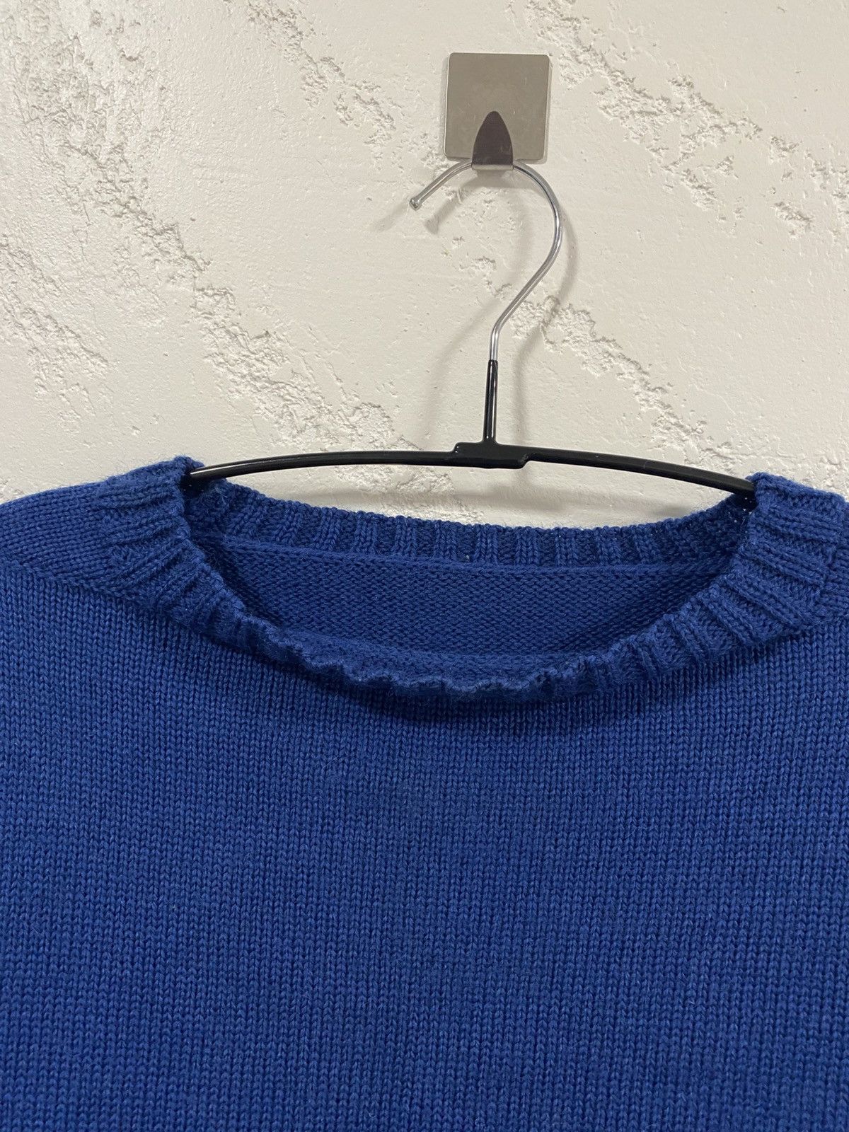 Le Tricoteur Guernsey VTG Guernsey Sweater Mens L Blue Traditional Fisherman Size US L / EU 52-54 / 3 - 4 Thumbnail