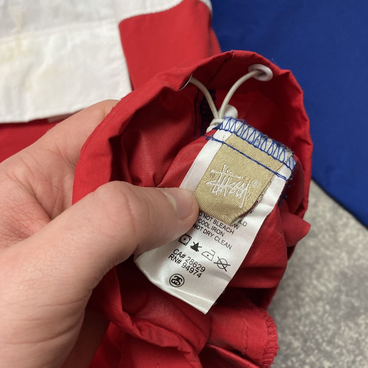 Stussy Luxury Stussy Small Logo y2k anorak rare light nylon jacket Size US XL / EU 56 / 4 - 11 Thumbnail