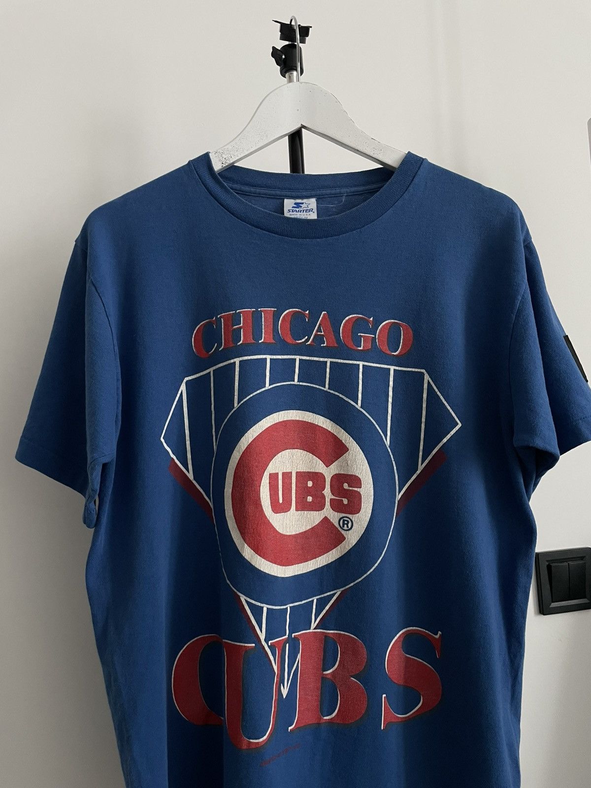 MLB Vintage 1992 Starter MLB Chicago Cubs T-Shirt RARE Size US L / EU 52-54 / 3 - 2 Thumbnail