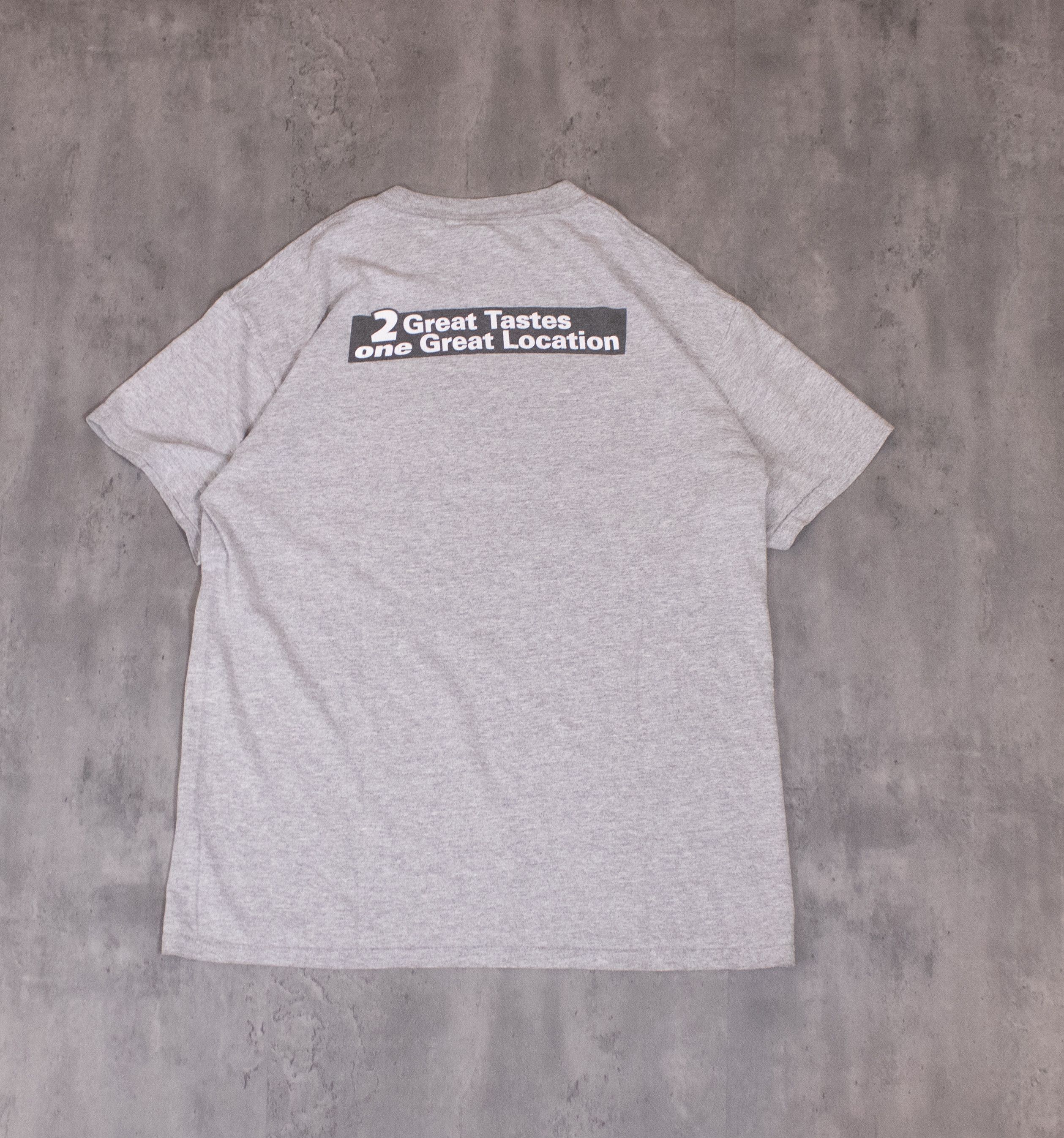 Gildan × Vintage Vintage 1990's KFC Taco Bell 2 in One Promo Grey T-Shirt Size US M / EU 48-50 / 2 - 8 Thumbnail