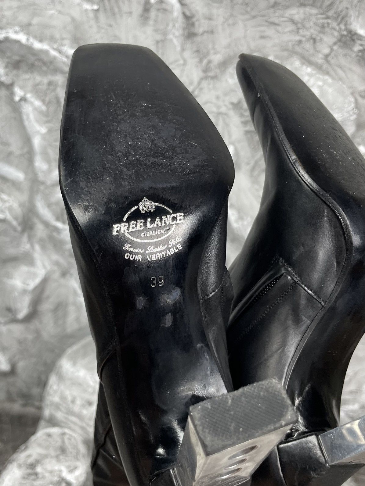 Rick Owens Vintage Y2K Grunge Heels Maison Margiela Rick Owens Style Size US 8.5 / IT 38.5 - 18 Thumbnail