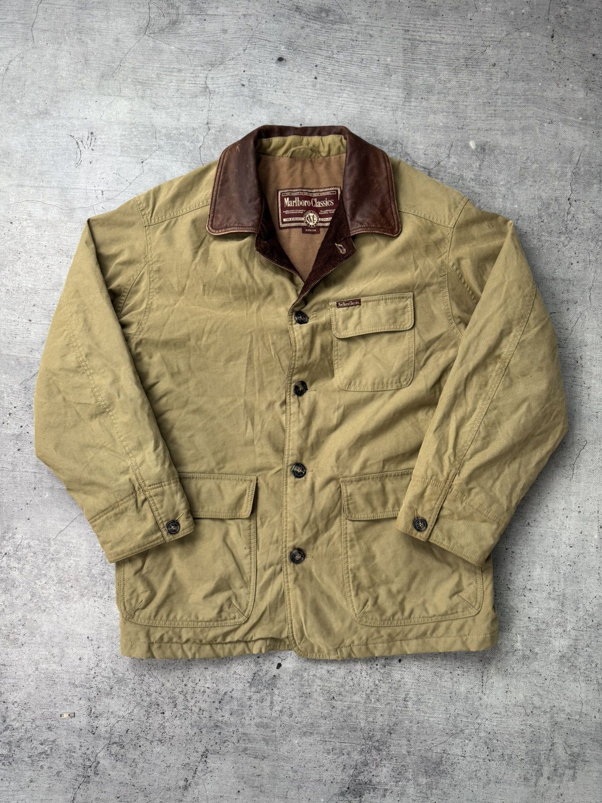 Marlboro Classics Marlboro Classics Vintage Trucker Jacket Rare Hype Size US M / EU 48-50 / 2 - 2 Thumbnail