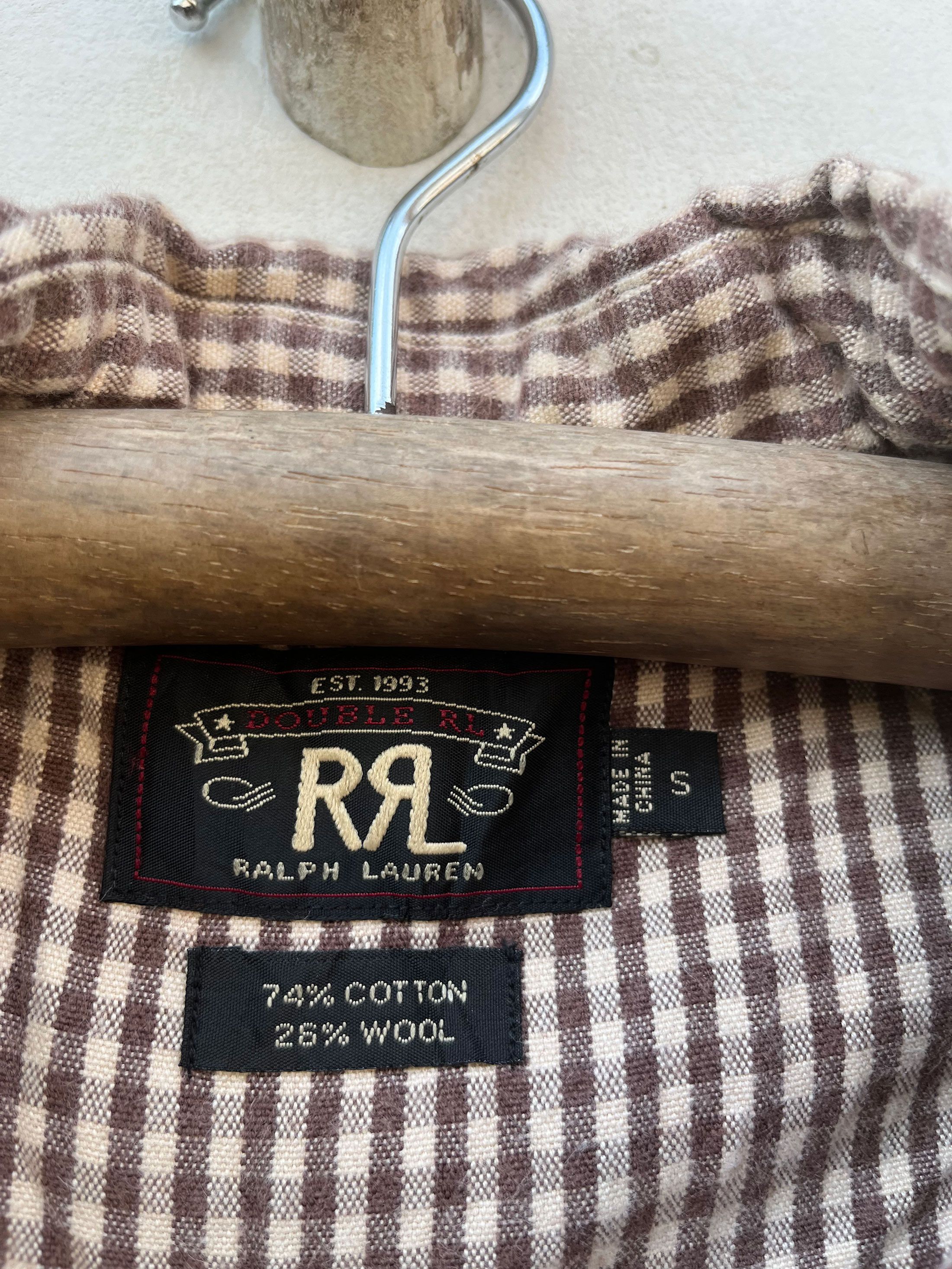 RRL Ralph Lauren Double RL Long Sleeve Pearl Snap Western Shirt Size US S / EU 44-46 / 1 - 3 Thumbnail