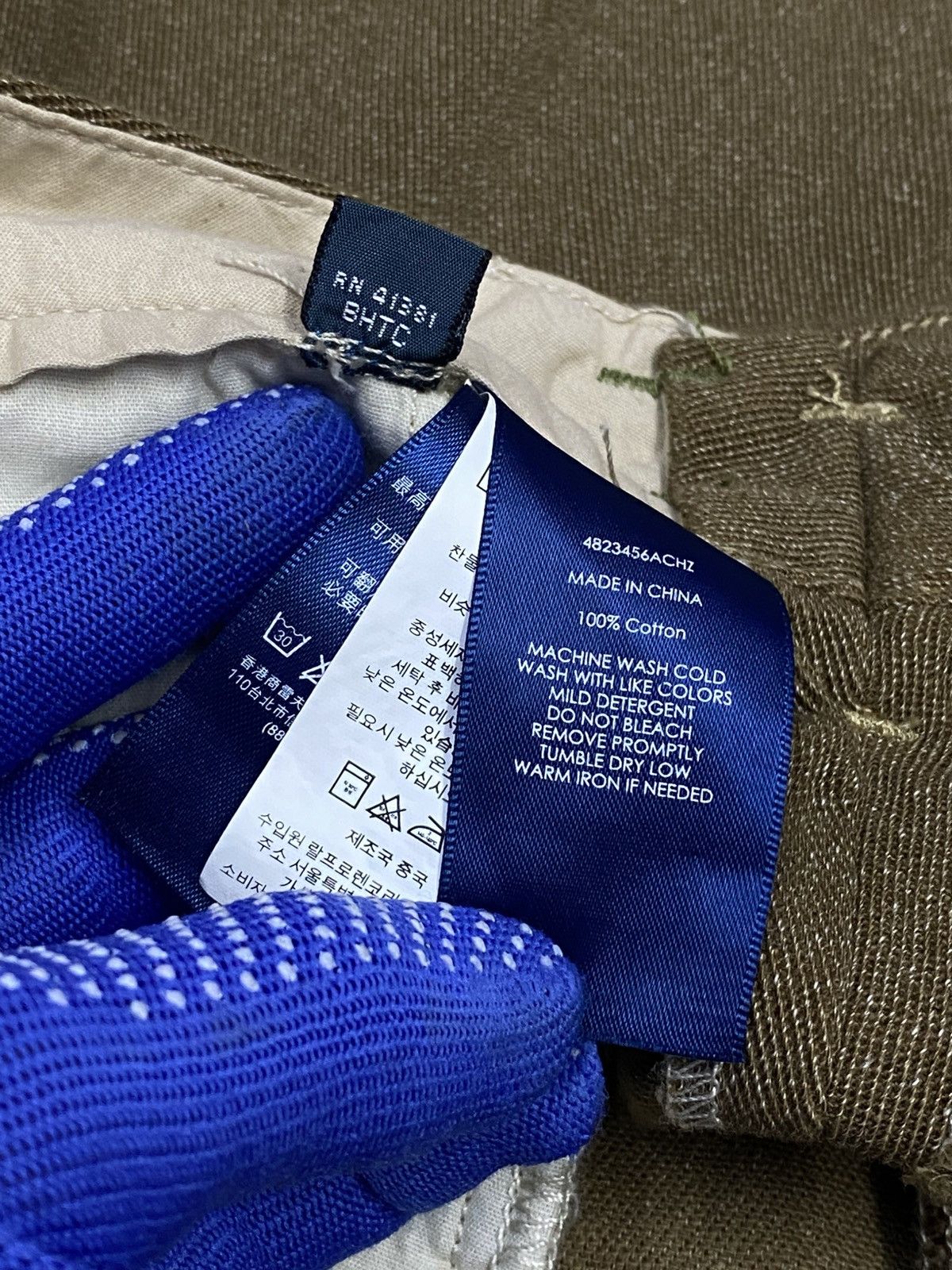 Polo Ralph Lauren Polo Ralph Lauren Sportmen Hunting Trouser With Suede Knee Size US 38 / EU 54 - 13 Thumbnail
