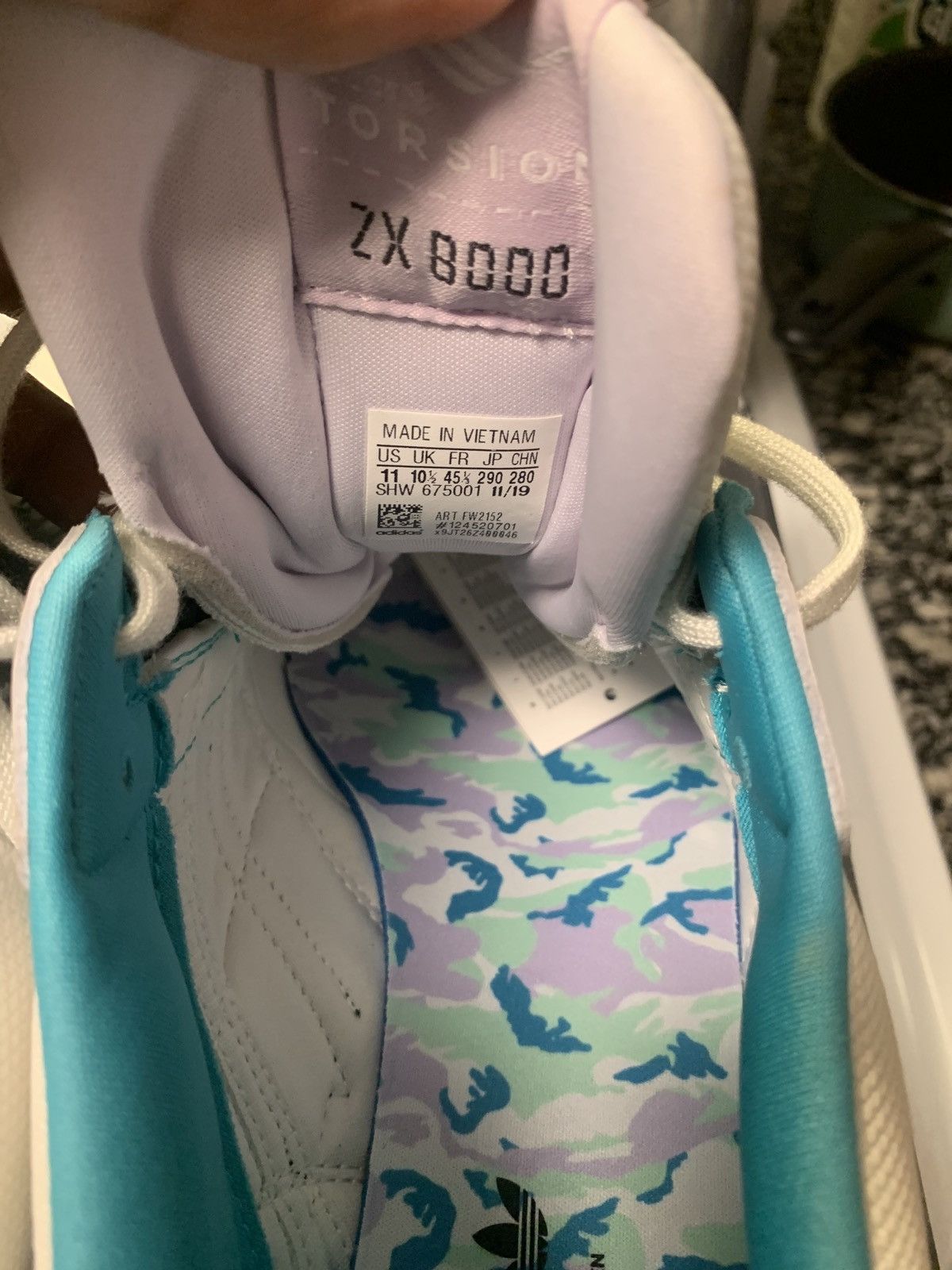 Adidas ZX 8000 leathal nights