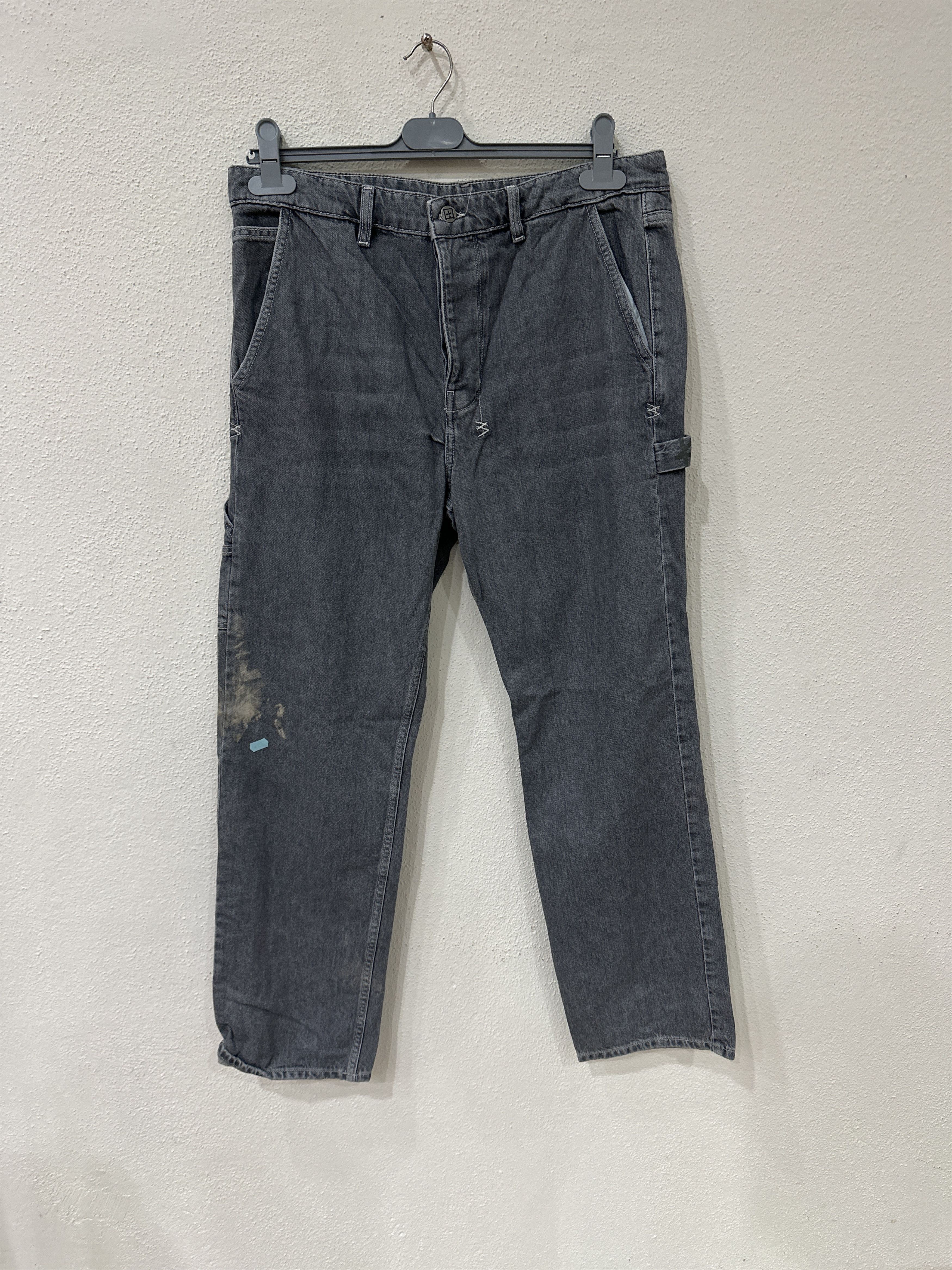 Ksubi Ksubi Operator Double Knee Jeans Grey Size 32 Size US 32 / EU 48 - 1 Thumbnail