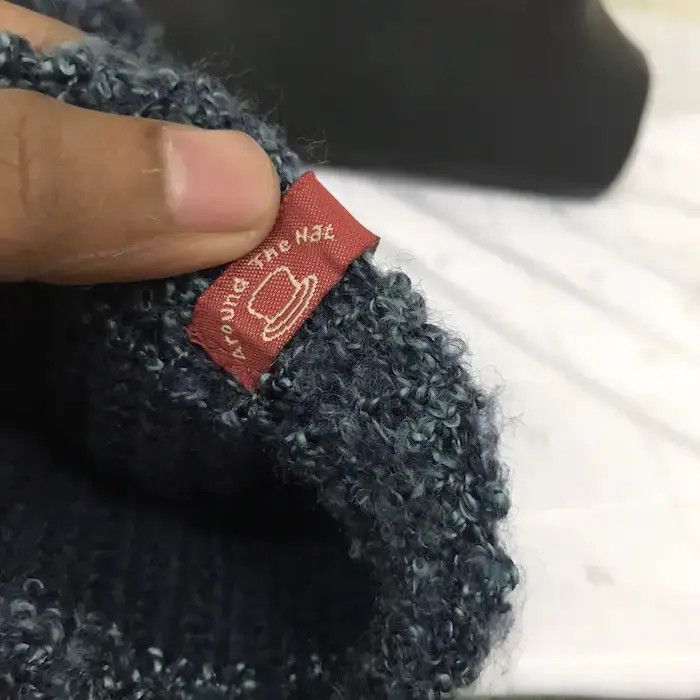 Japanese Brand Maozi Fleece Beanie Hat Size ONE SIZE - 5 Thumbnail