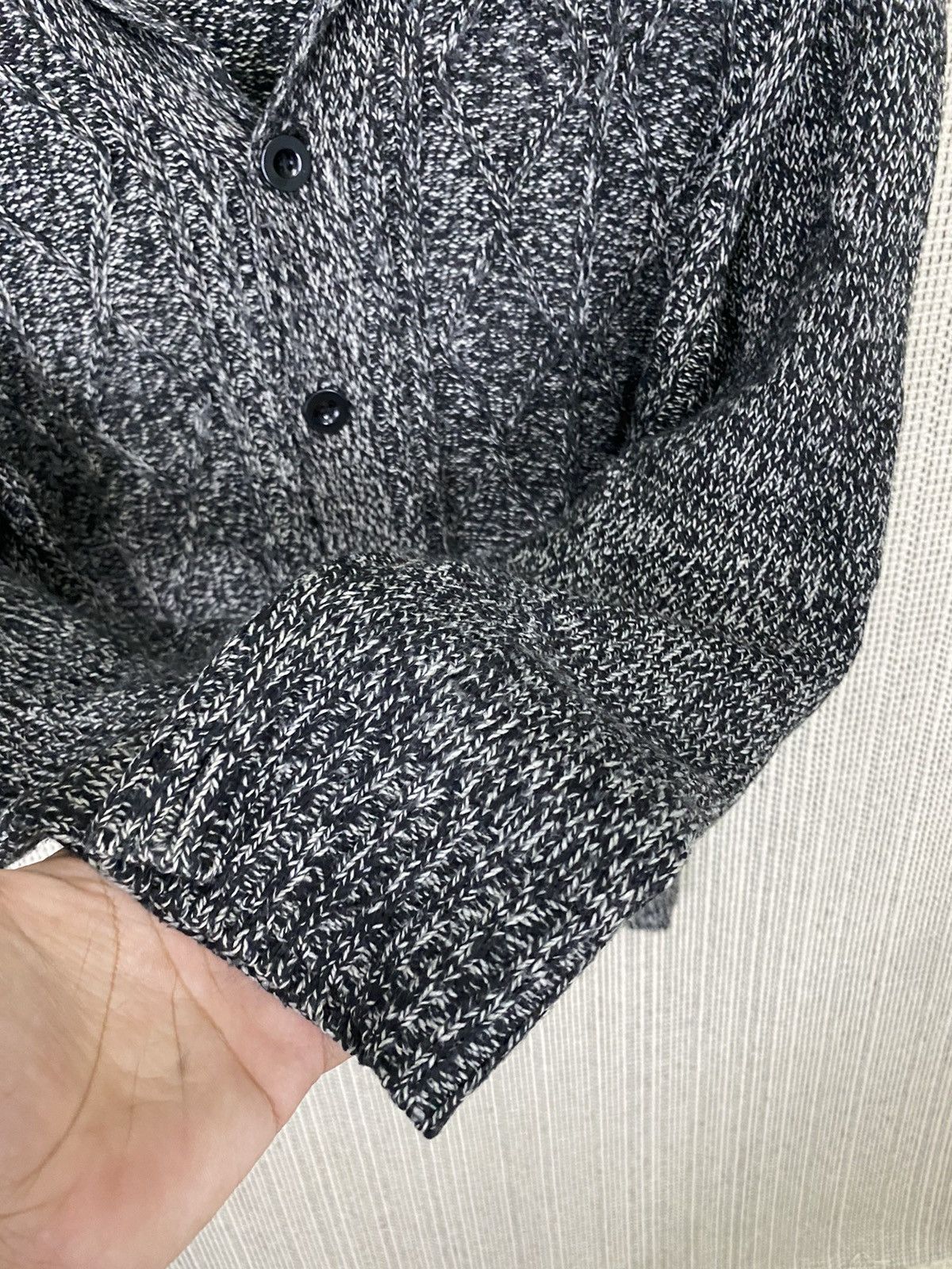 In The Attic × Seditionaries × Vintage In the attic knit cardigan double pocket undercover design Size US L / EU 52-54 / 3 - 9 Thumbnail