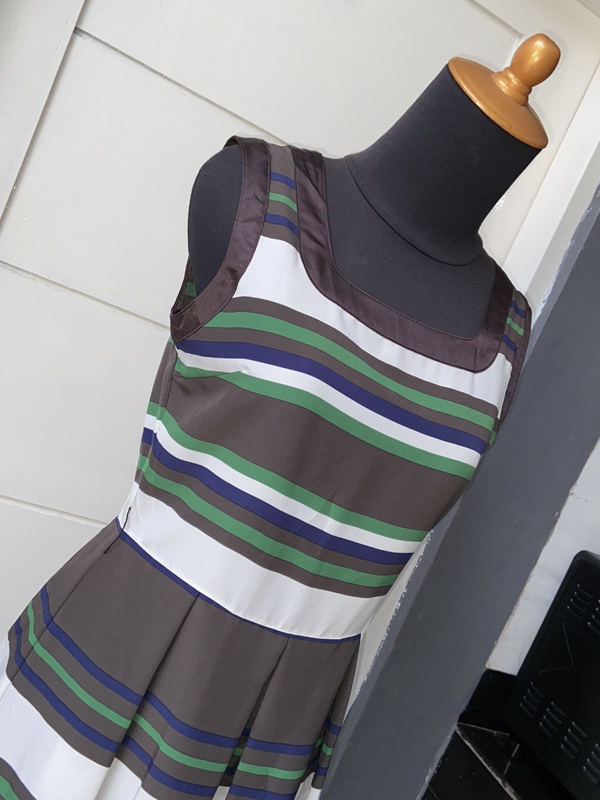 Tommy Hilfiger TOMMY HILFIGER Striped Dress Size XS / US 0-2 / IT 36-38 - 17 Thumbnail
