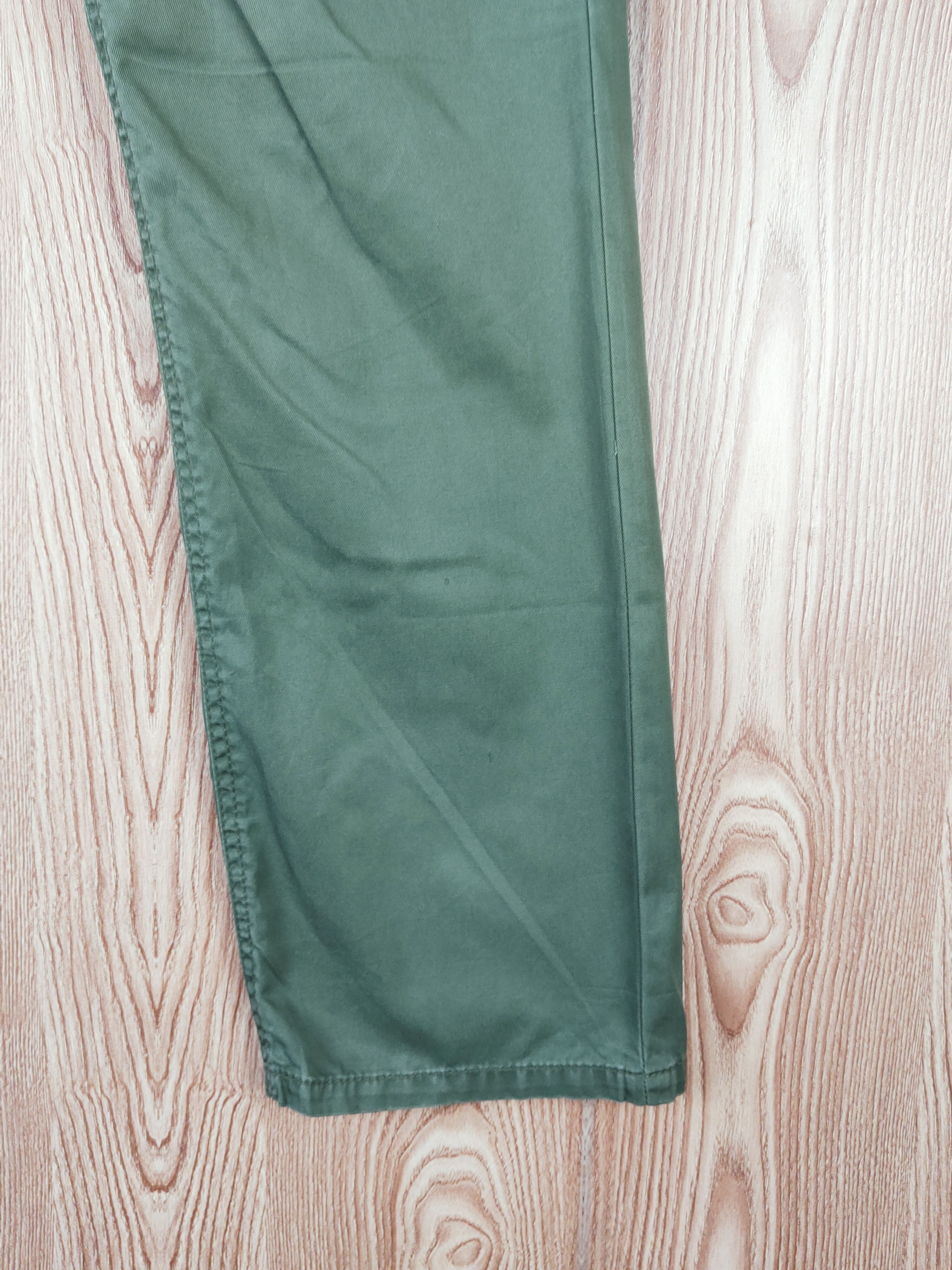 Japanese Brand Natural Beauty Basic Green Multipocket Cargo Pants #W926 Size US 29 - 6 Thumbnail