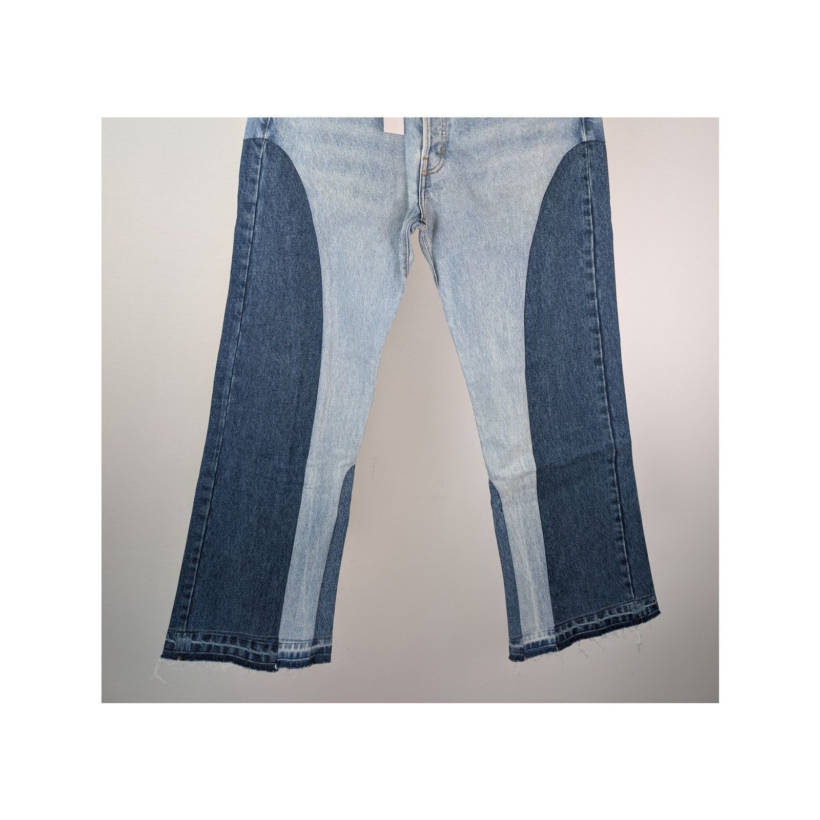 Gallery Dept. o1rshd1 Size: 38W x 32L / La Flare Denim Jeans Indigo Blue Size US 38 / EU 54 - 2 Thumbnail