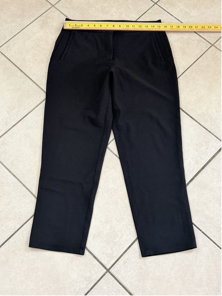 Lululemon LULULEMON ON THE MOVE WOMENS PANTS 26” BLACK SIZE 10 LW5BO8S Size 32" / US 10 / IT 46 - 3 Thumbnail