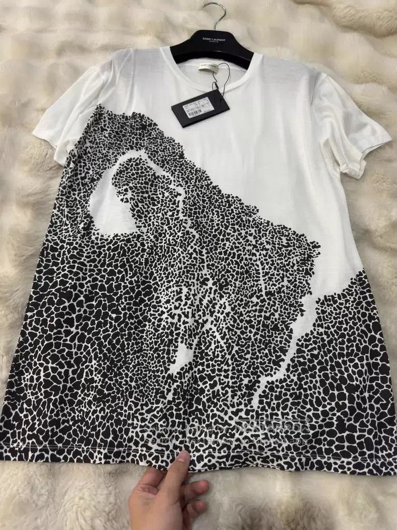 Saint Laurent Paris Saint Laurent Paris First Year White Leopard Print Short S Size US L / EU 52-54 / 3 - 2 Thumbnail