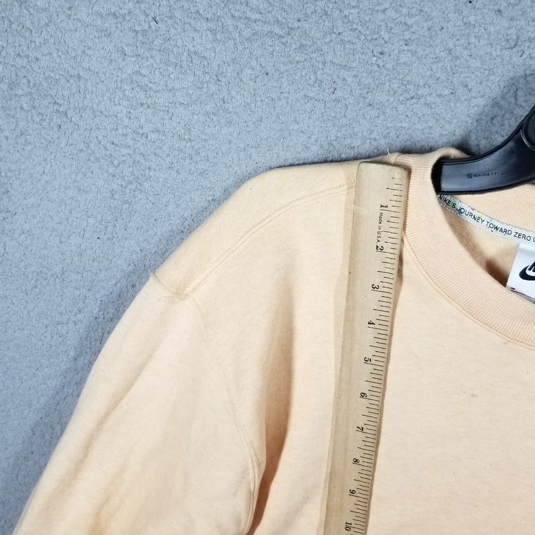 Nike Nike Fleece Pullover Crewneck Revival Sweatshirt Men M White Onyx DM5630-268 NEW Size US M / EU 48-50 / 2 - 4 Thumbnail