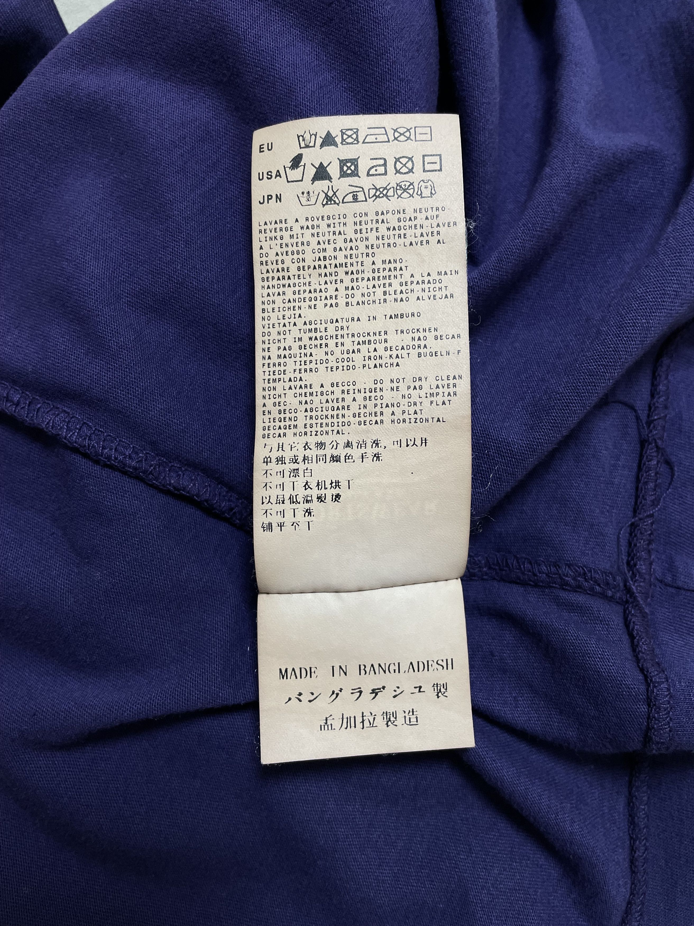 Stone Island STONE ISLAND Denims T-Shirt Tee Big Logo Vintage Streetwear Size US M / EU 48-50 / 2 - 9 Thumbnail