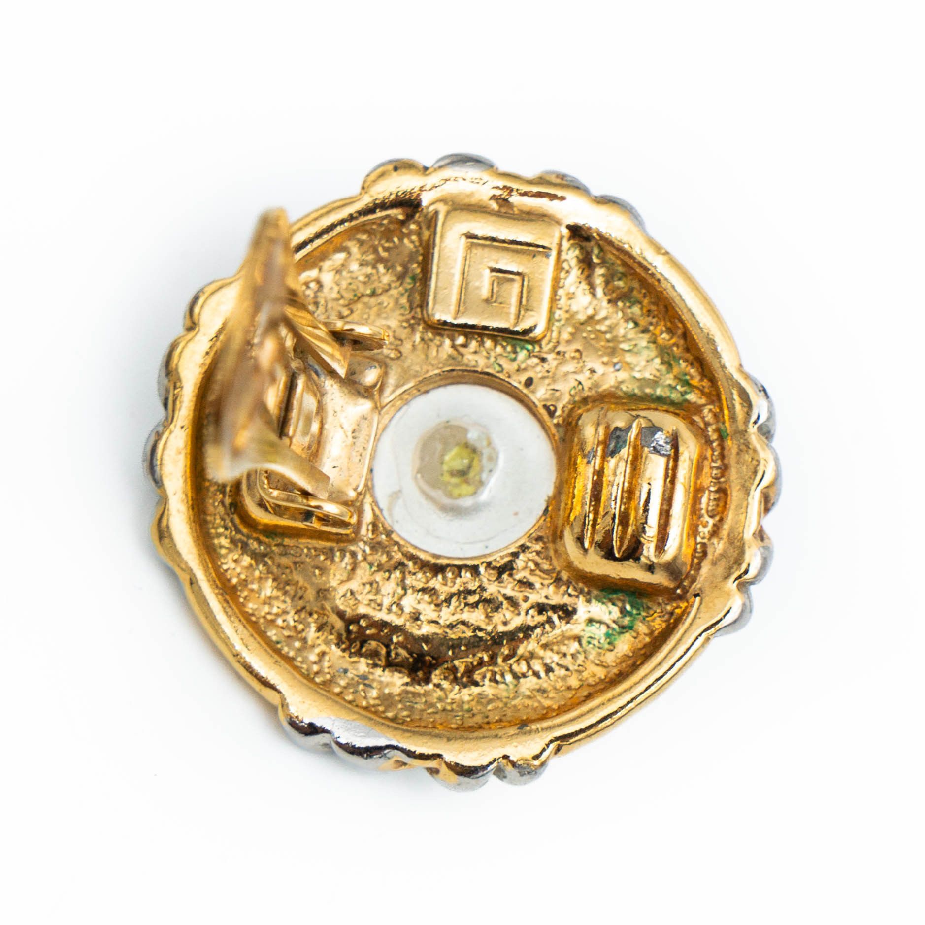 Givenchy × Vintage GIVENCHY Faux Pearl Clip On Earrings Vintage 80s 90s Size ONE SIZE - 4 Thumbnail