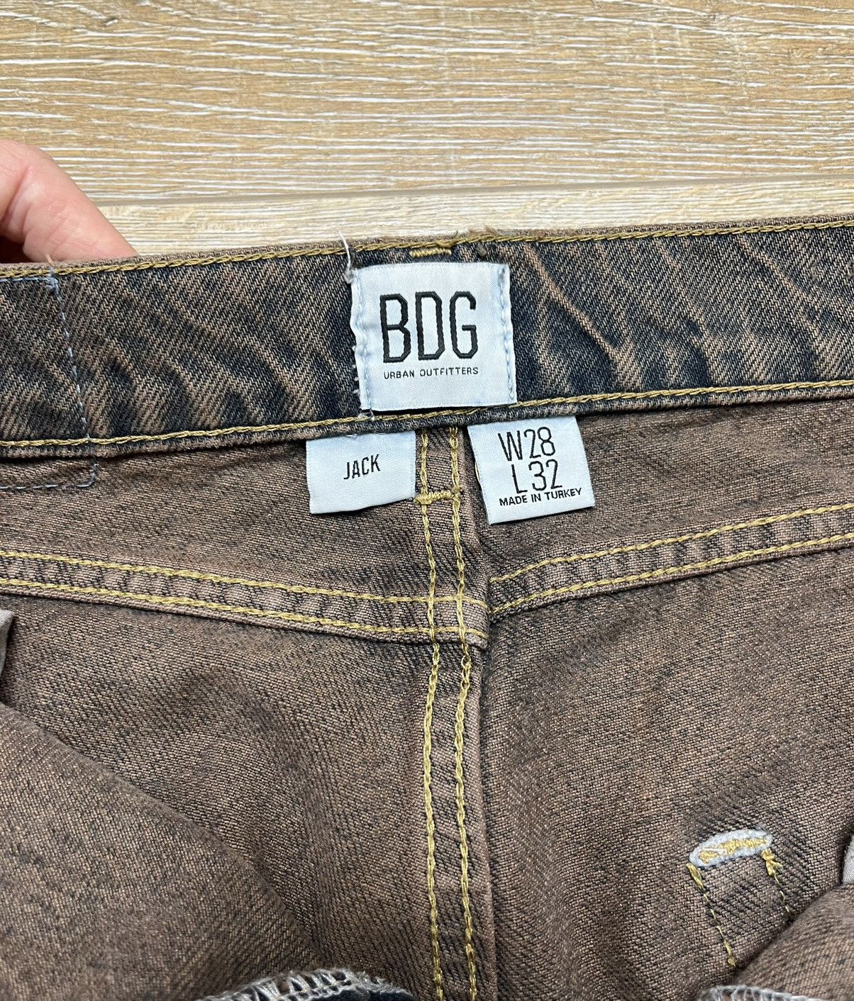 Hysteric Glamour VTG BALENCIAGA X RICK OWENS STYLE BAGGY FADED JEANS 90S Size US 30 / EU 46 - 5 Thumbnail
