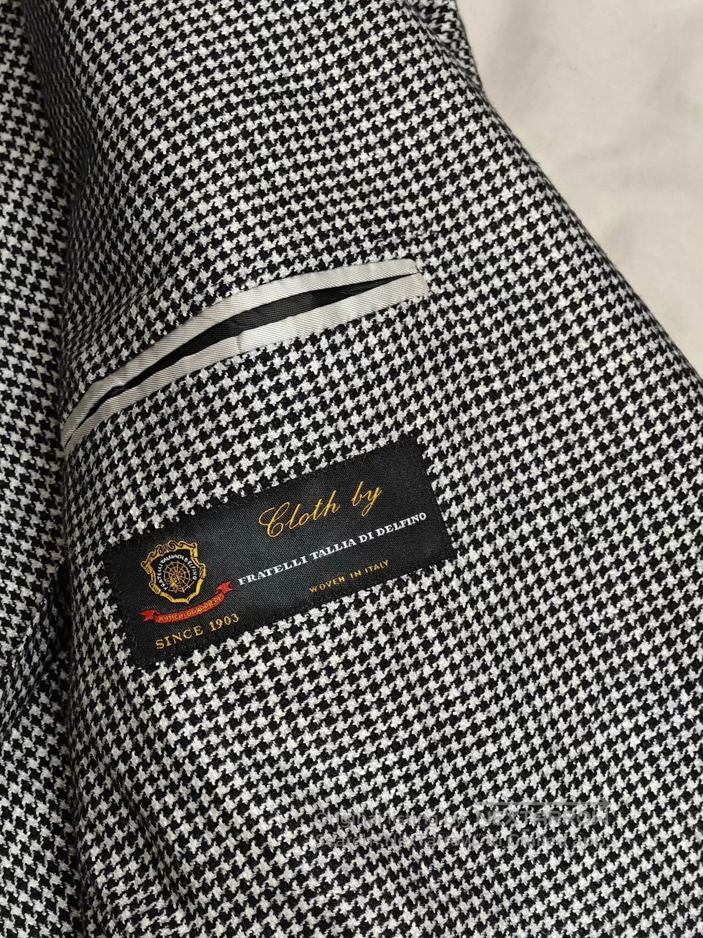Other Italian Black and White Check Blazer. Size US M / EU 48-50 / 2 - 8 Thumbnail