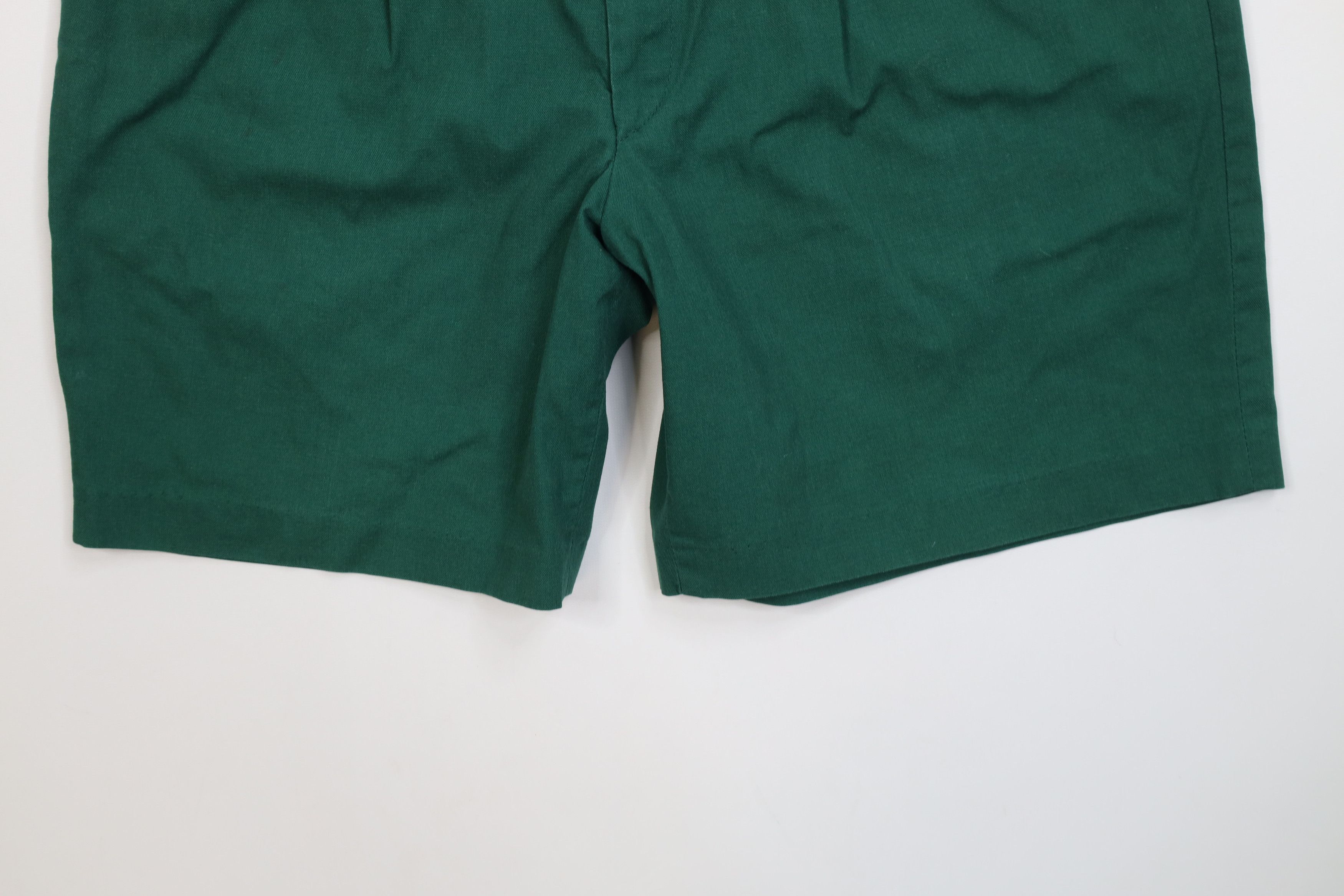 Vintage Vintage 90s Streetwear Above Knee Chino Shorts Green Golf Size US 34 / EU 50 - 4 Thumbnail