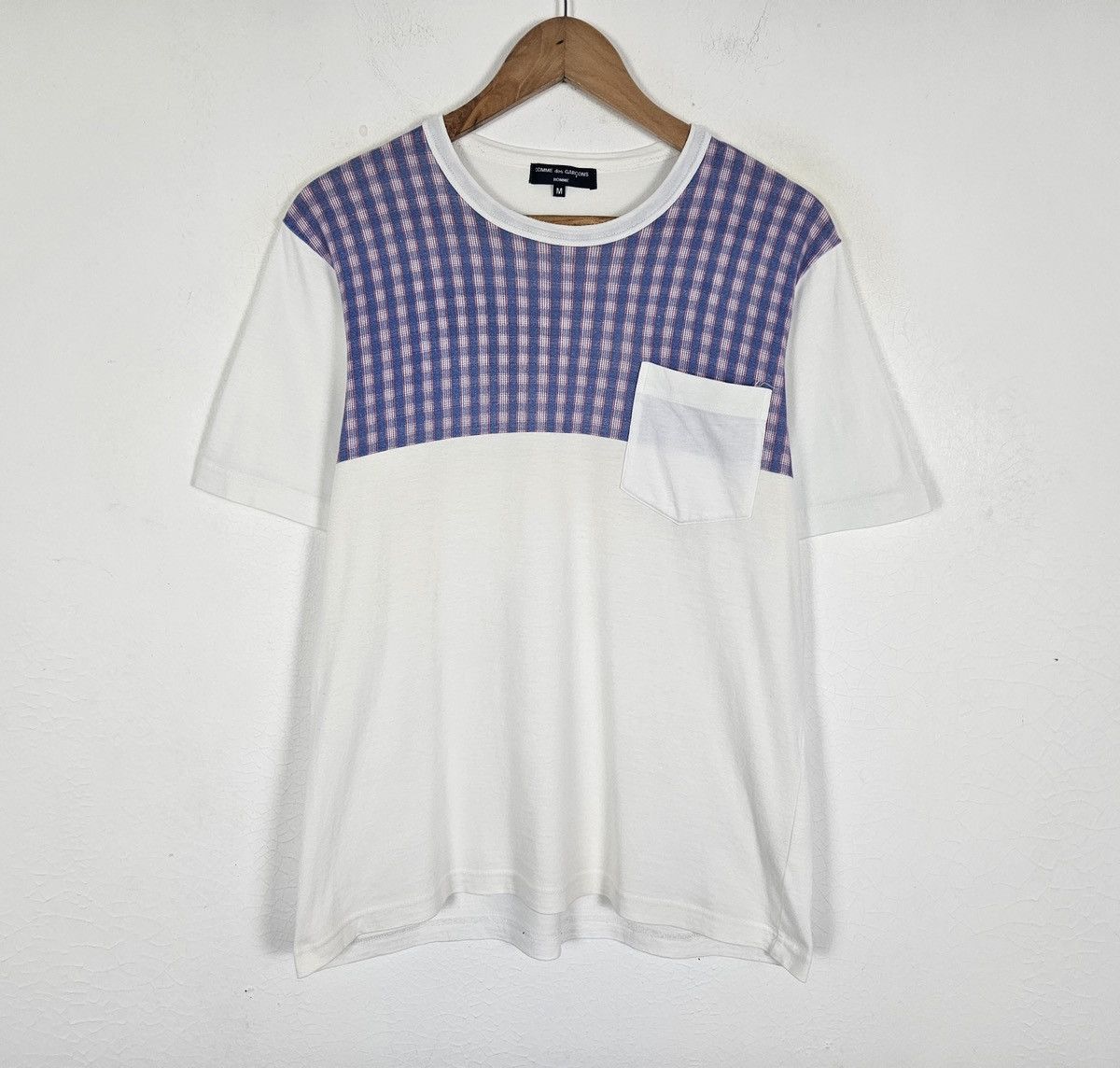 Comme des Garcons Homme Comme des Garcons Homme CDG pocket checkered shirt Size US M / EU 48-50 / 2 - 2 Thumbnail