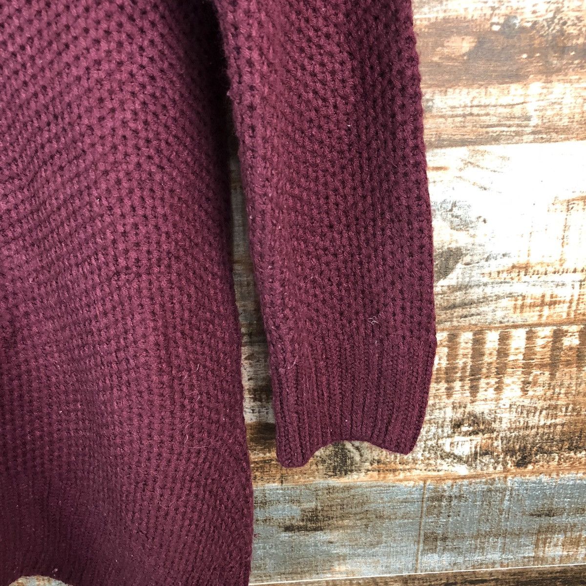 GU × Homespun Knitwear GU Maroon Knitwear #A2225 Size M / US 6-8 / IT 42-44 - 16 Thumbnail